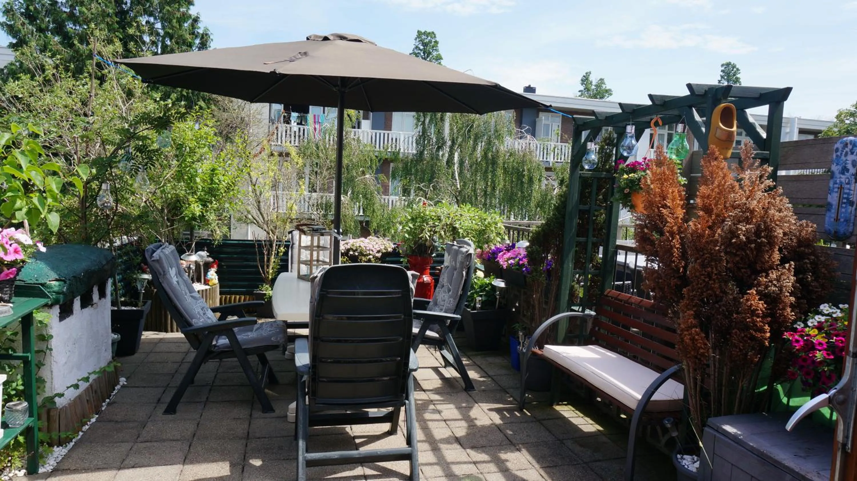 Patio in Amsterdam Roof Terrace B&B