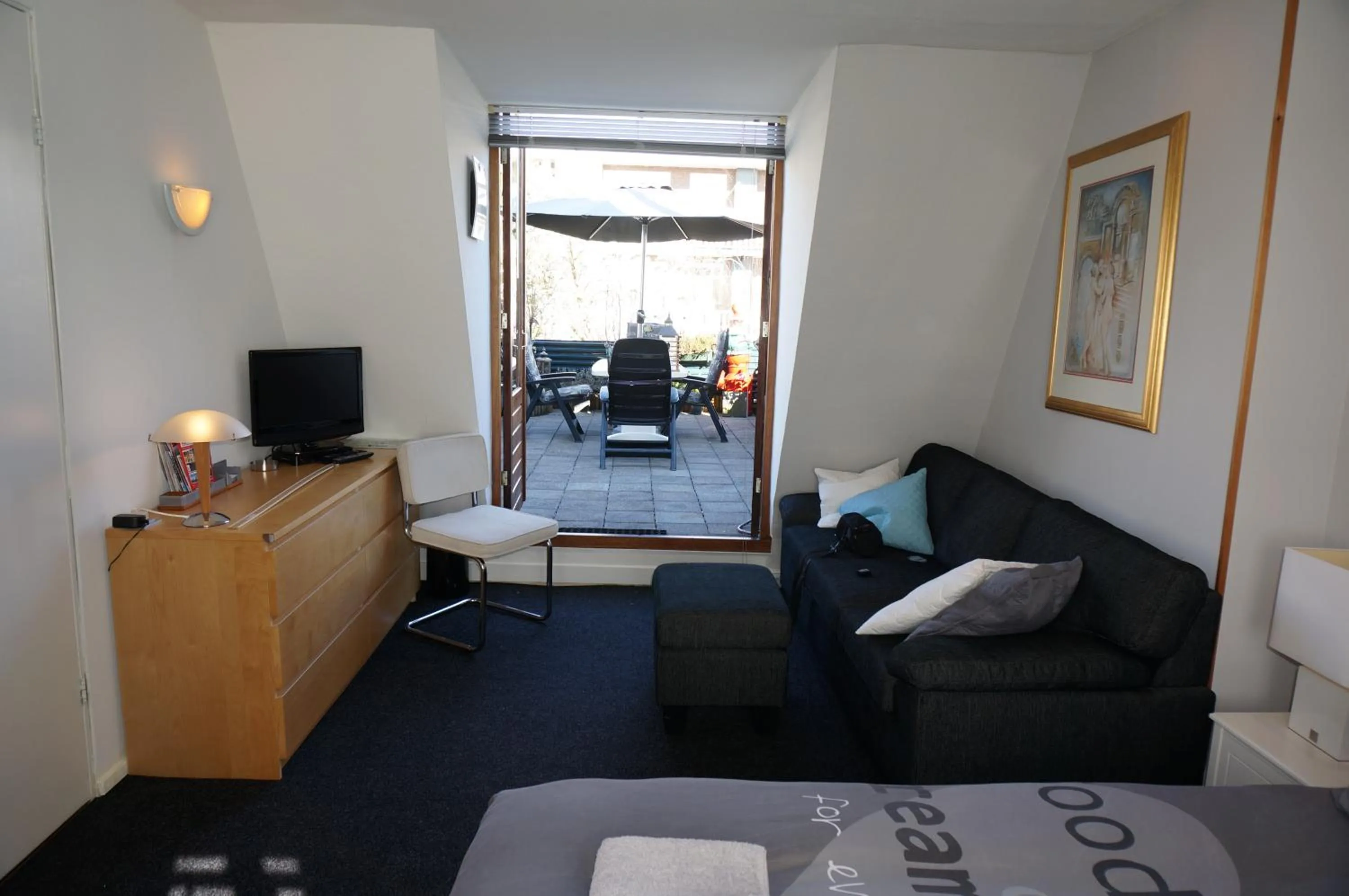 Seating area in Amsterdam Roof Terrace B&B