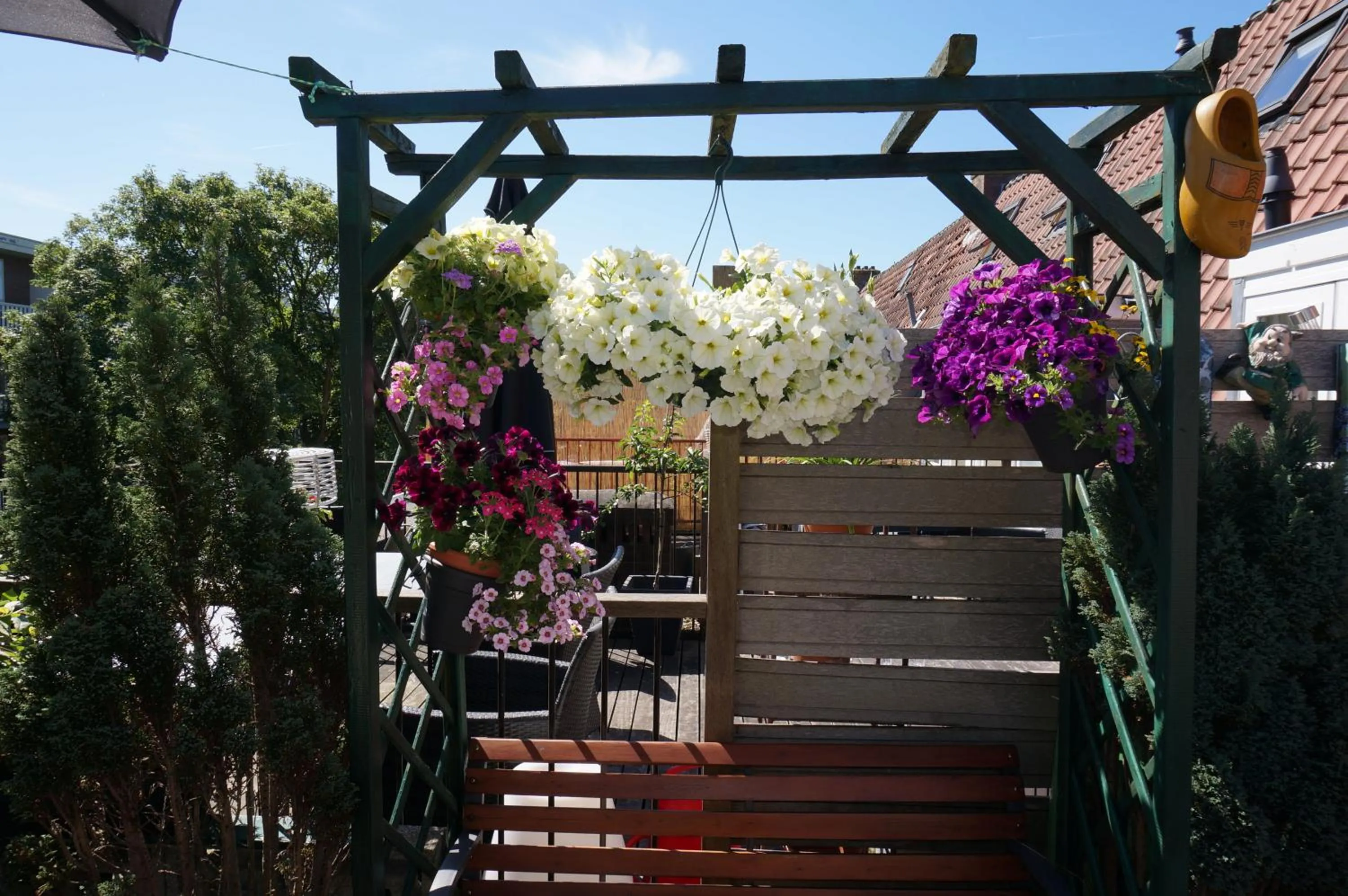 Balcony/Terrace in Amsterdam Roof Terrace B&B