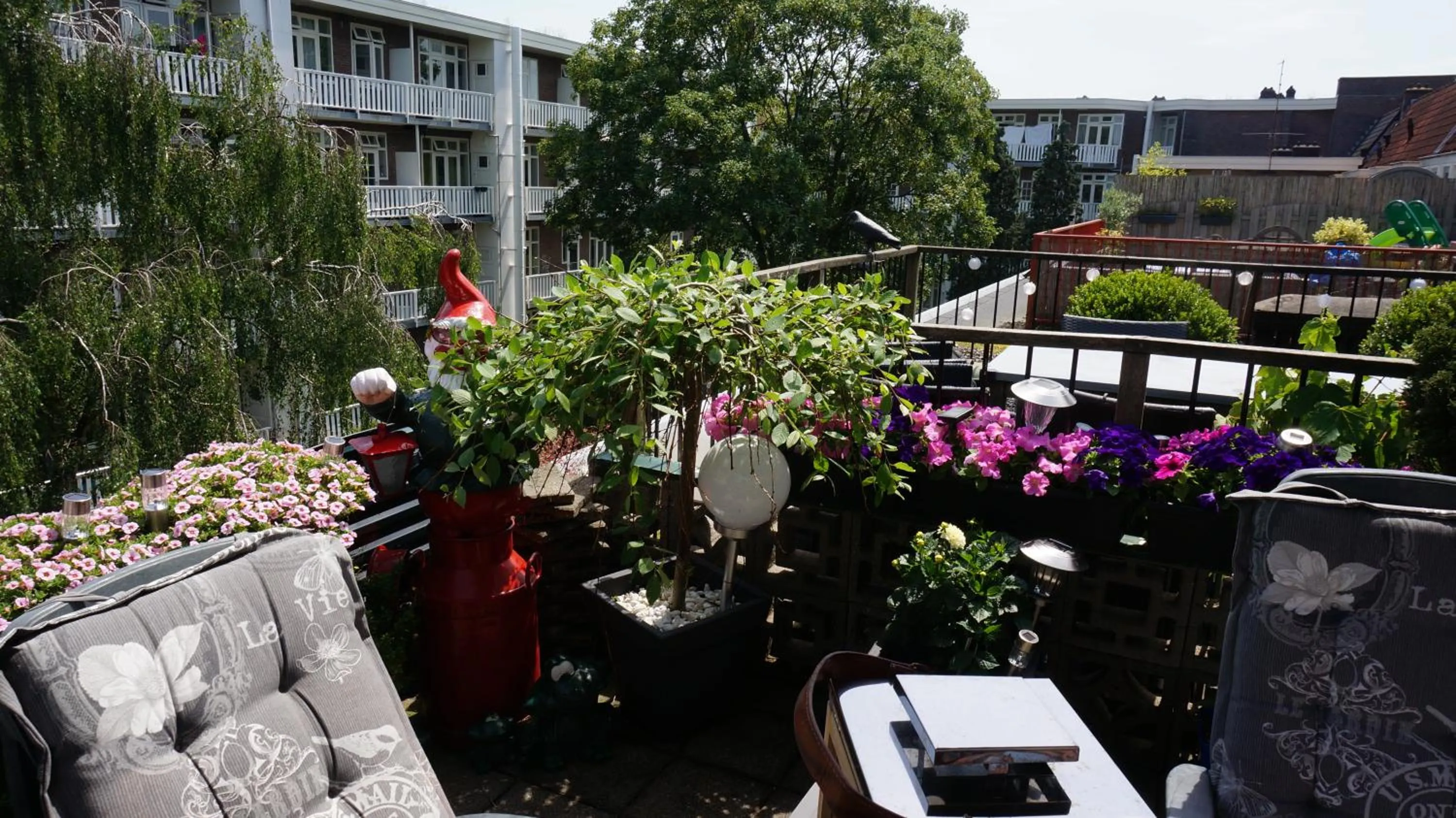 Balcony/Terrace in Amsterdam Roof Terrace B&B