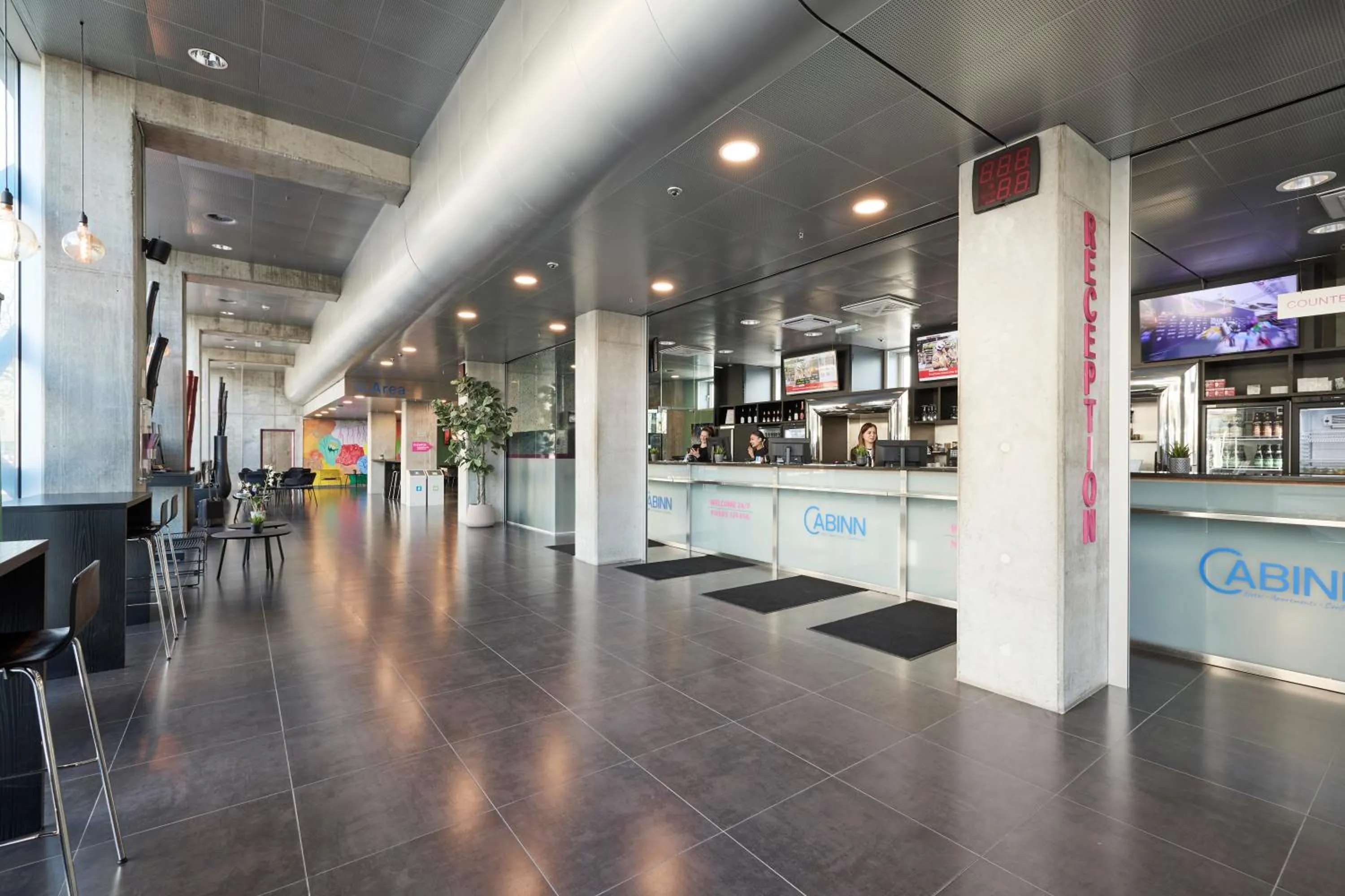 Lobby or reception in Cabinn Metro