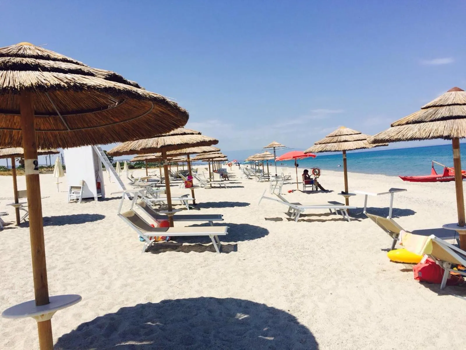 Beach in Hotel Villa Susy