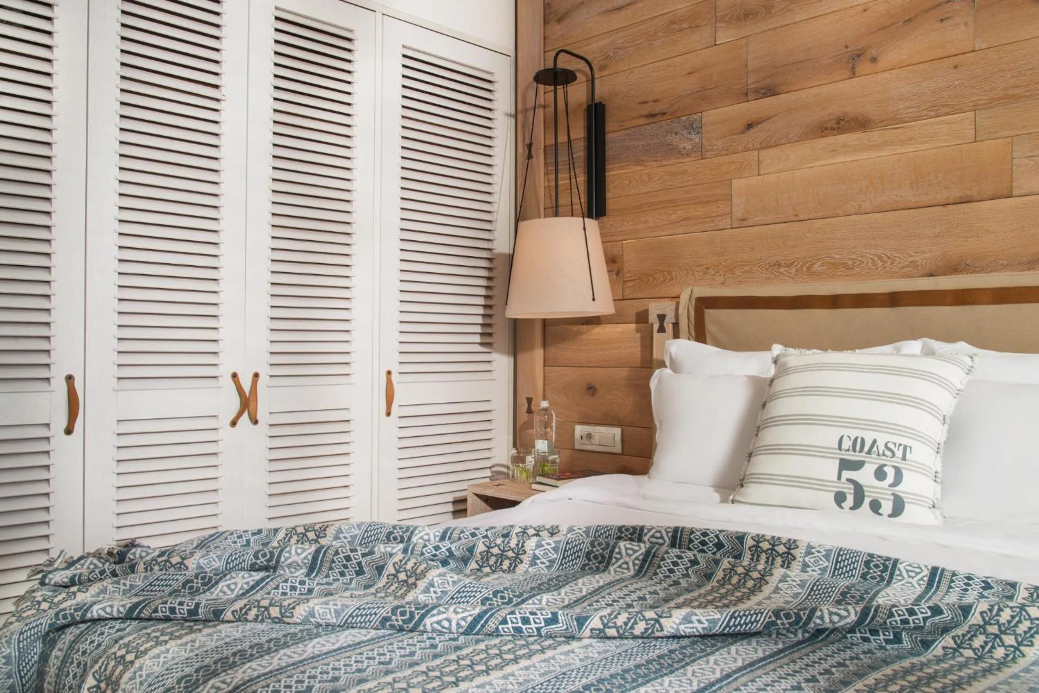 Bed in Blu Bay Hotel Sozopol