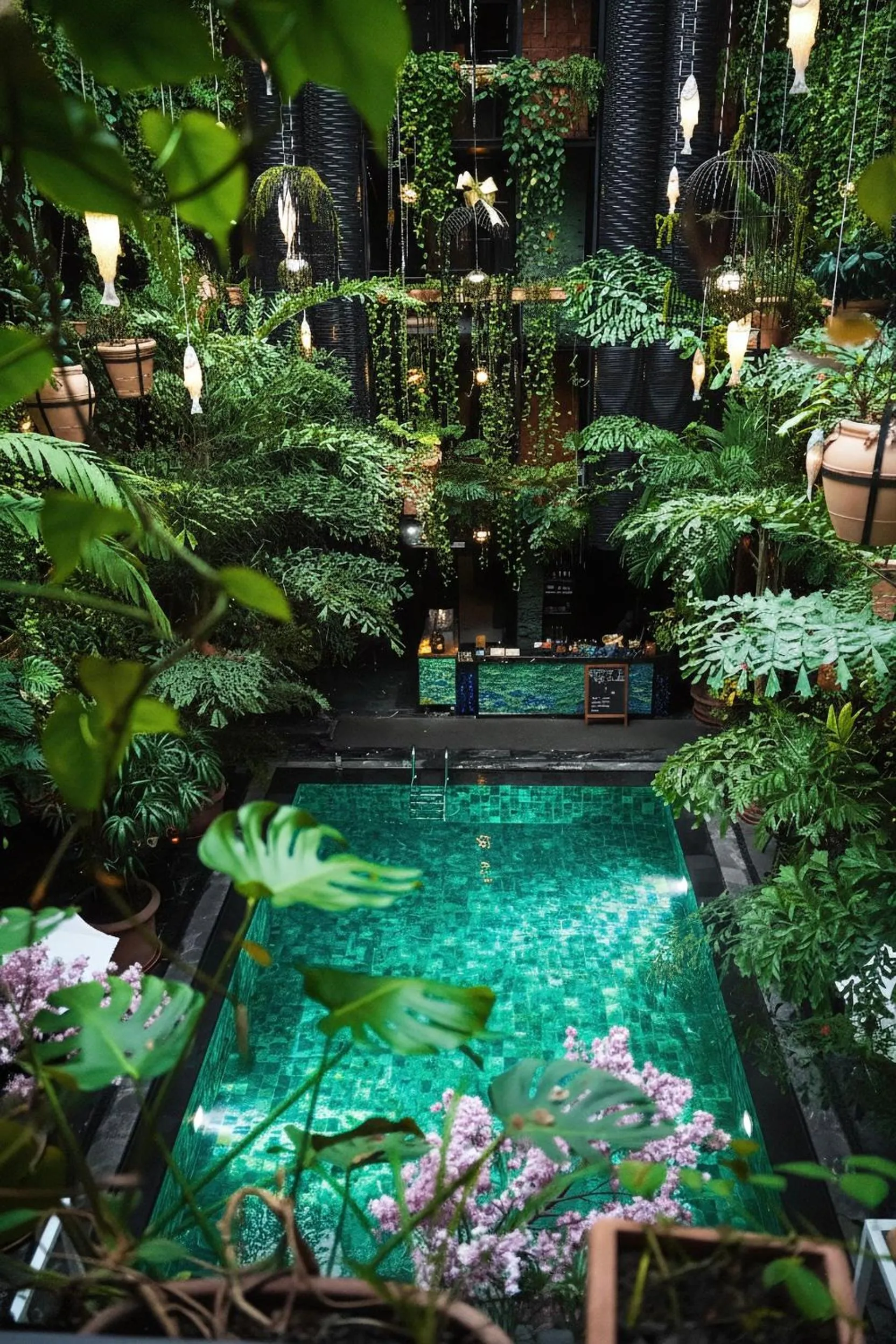 Swimming pool in Manon Les Suites Guldsmeden