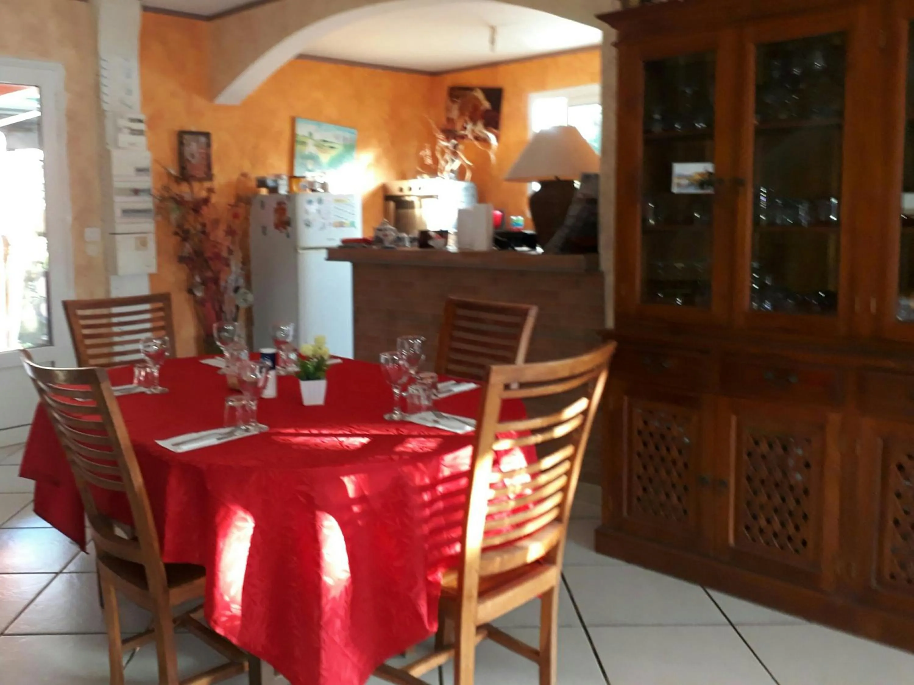 Dining area in Chez Chouchou