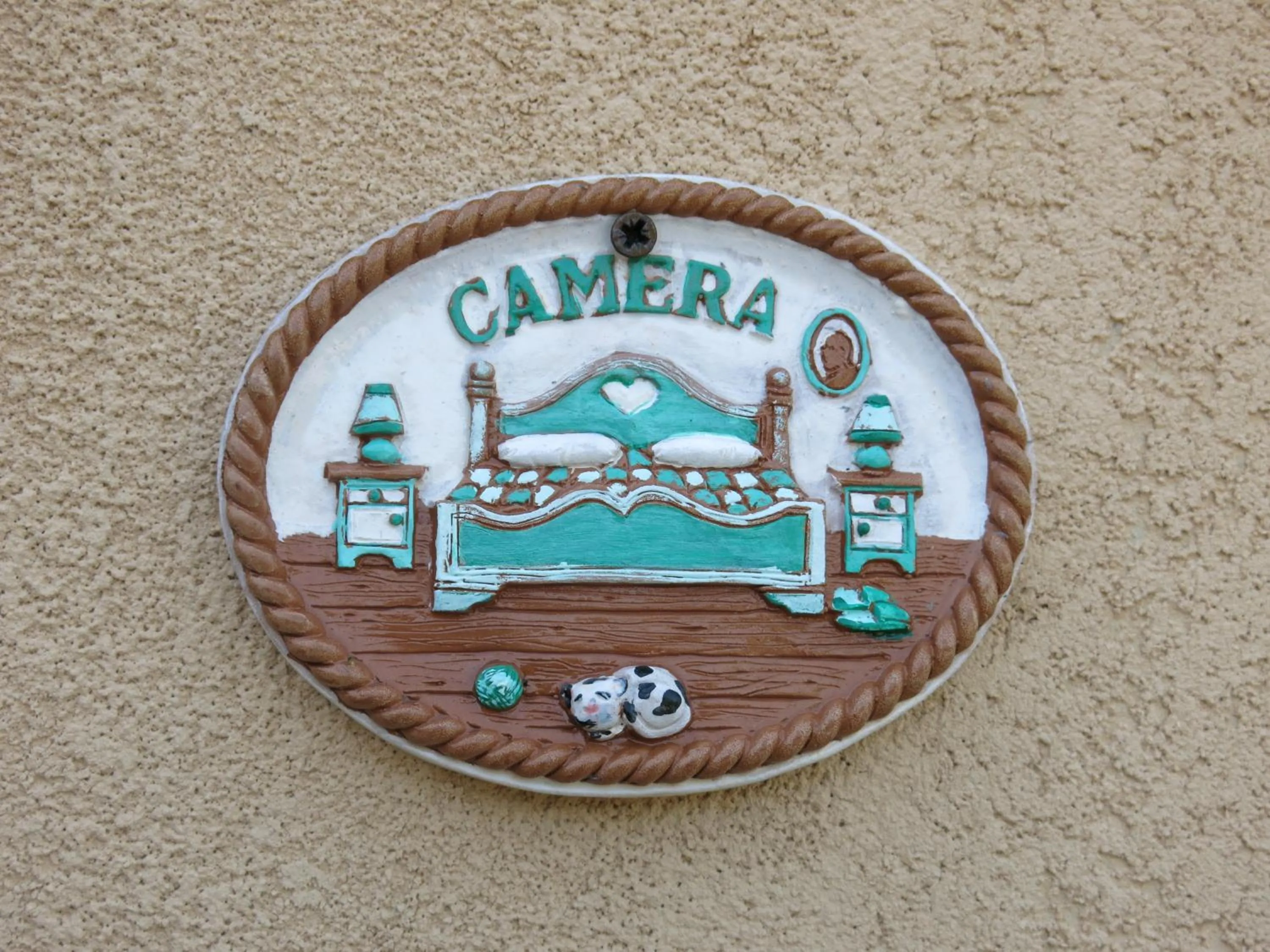 Decorative detail in Il Poggio di Traverde