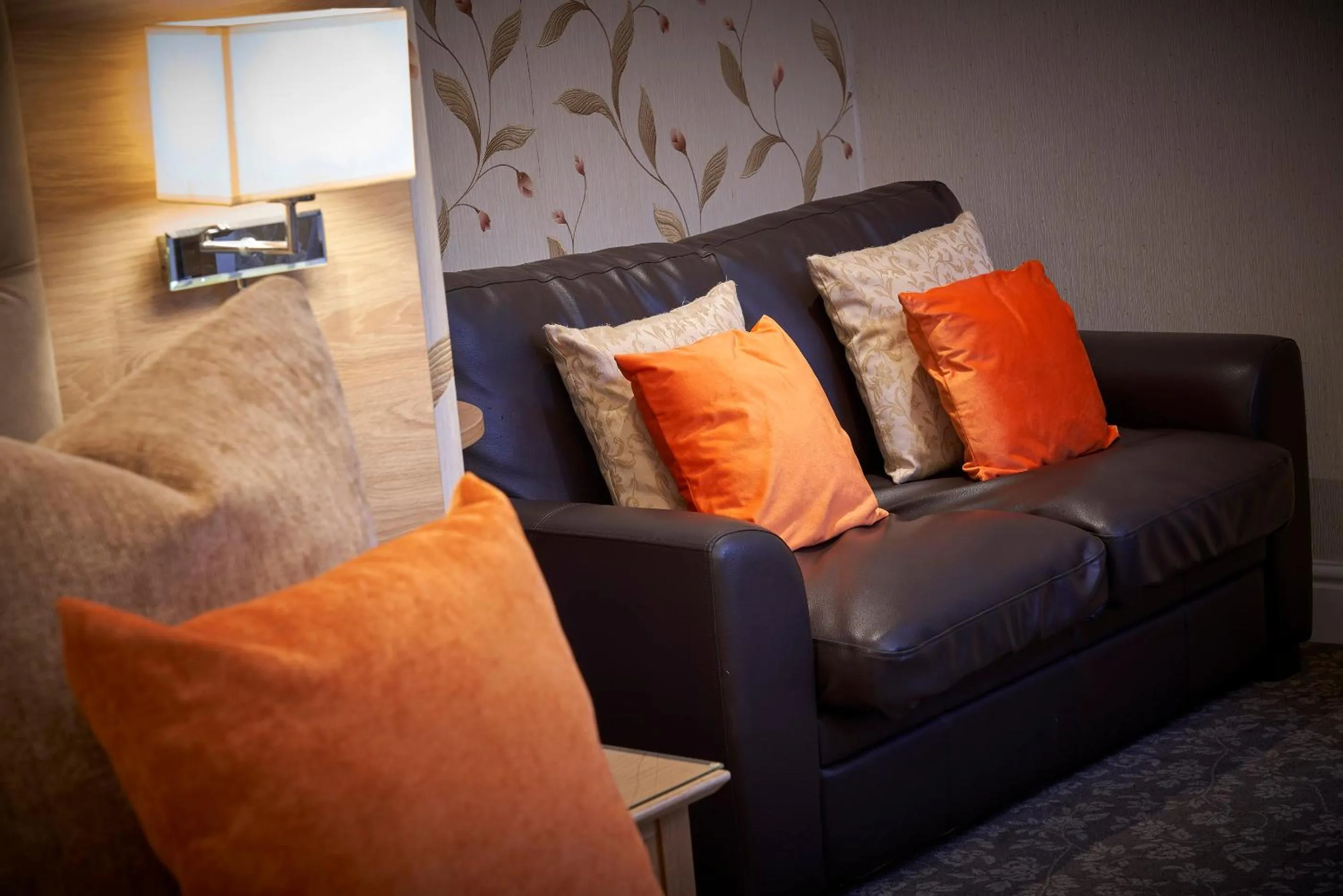 Seating area in Kingston Theatre Hotel