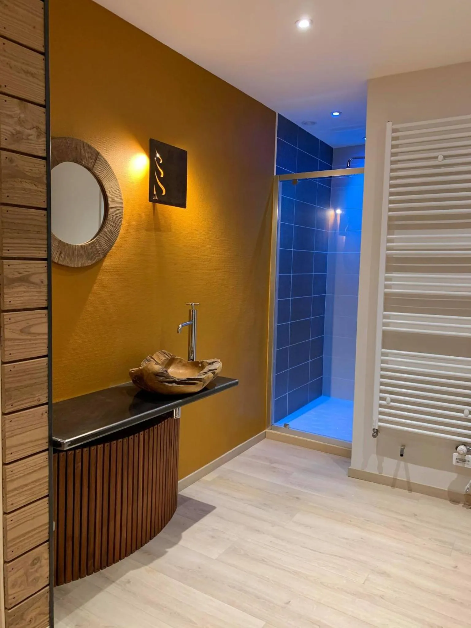 Sauna in Logis Hotel Restaurant des Sapins