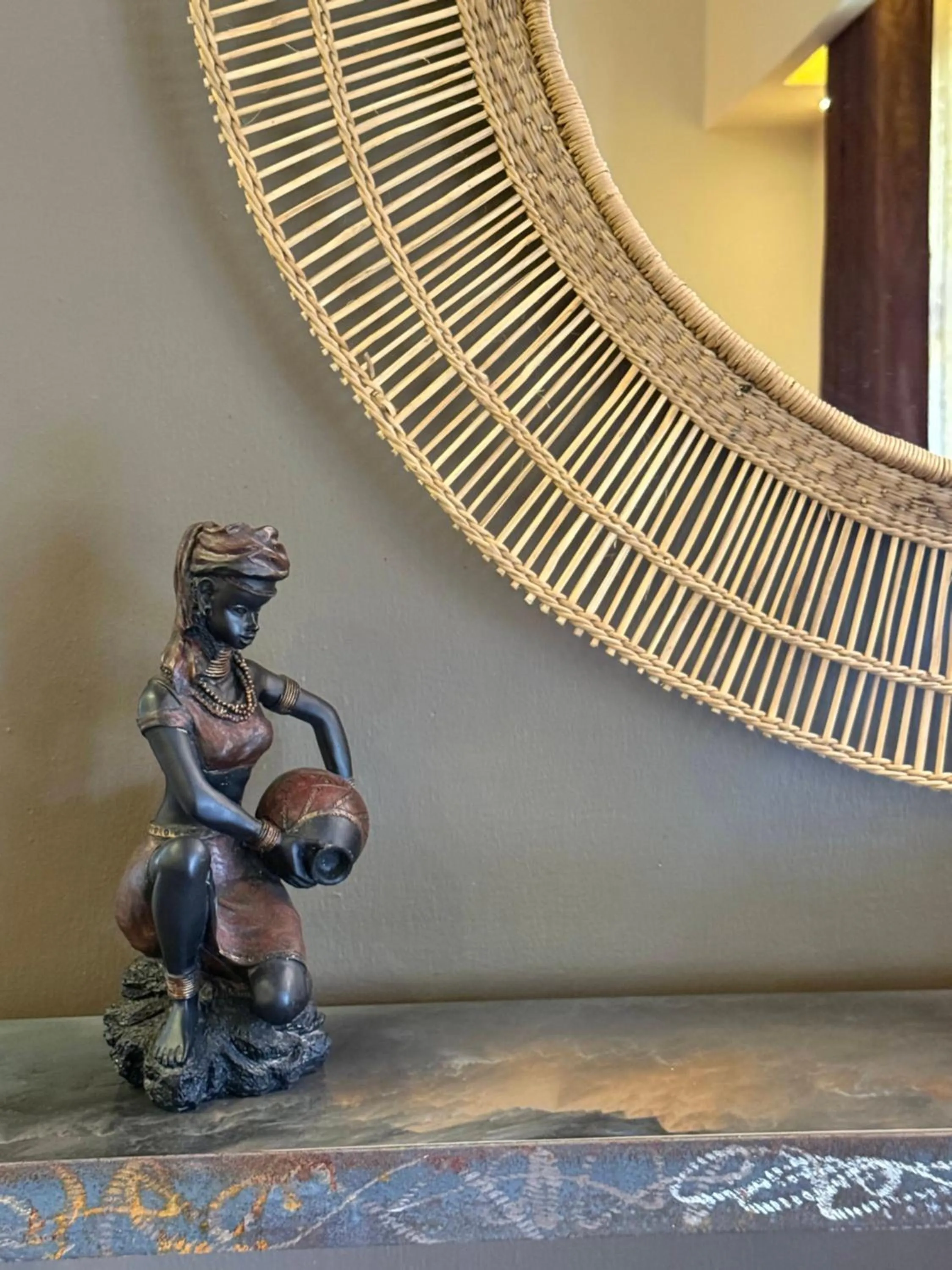 Decorative detail in Ameg Lodge Kilimanjaro