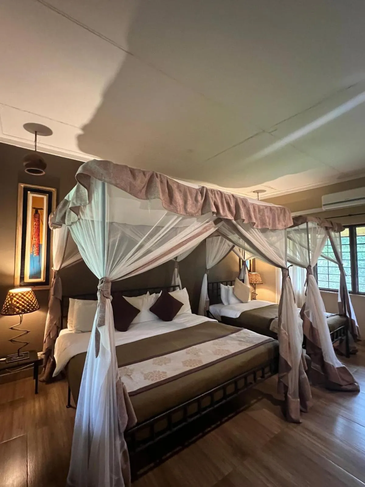 Bedroom, Bed in Ameg Lodge Kilimanjaro