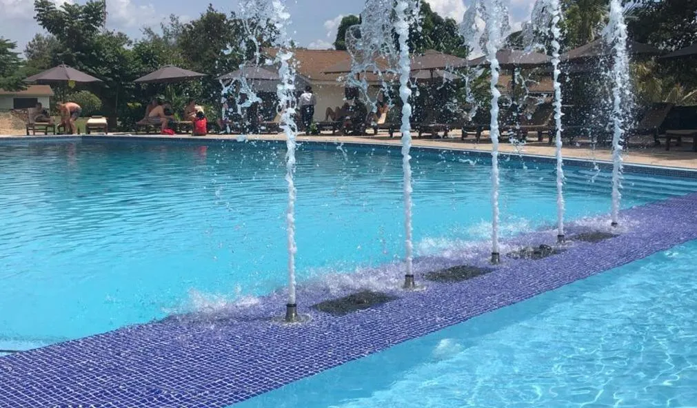 Swimming pool in Ameg Lodge Kilimanjaro