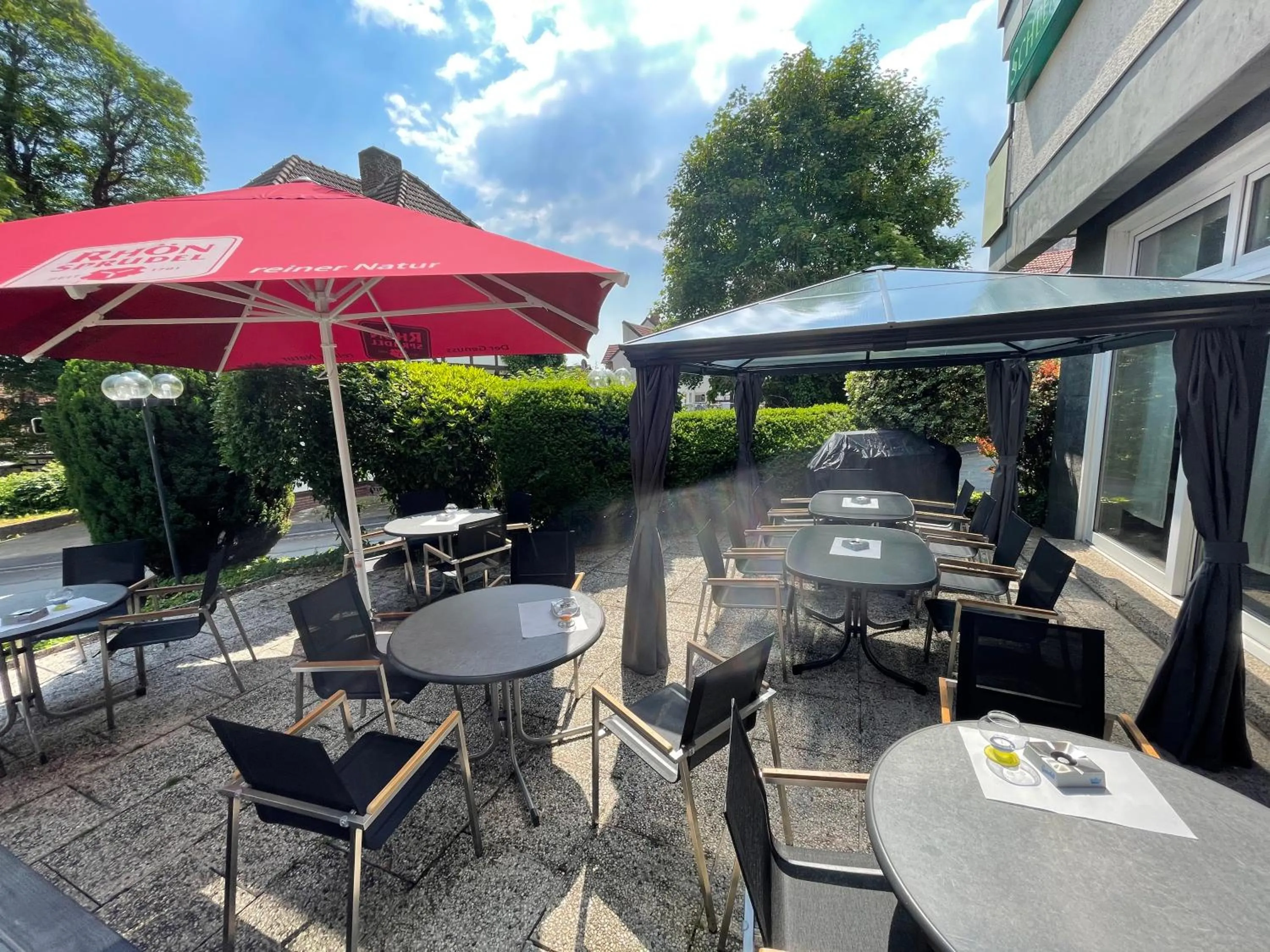 Patio in Hotel Martina