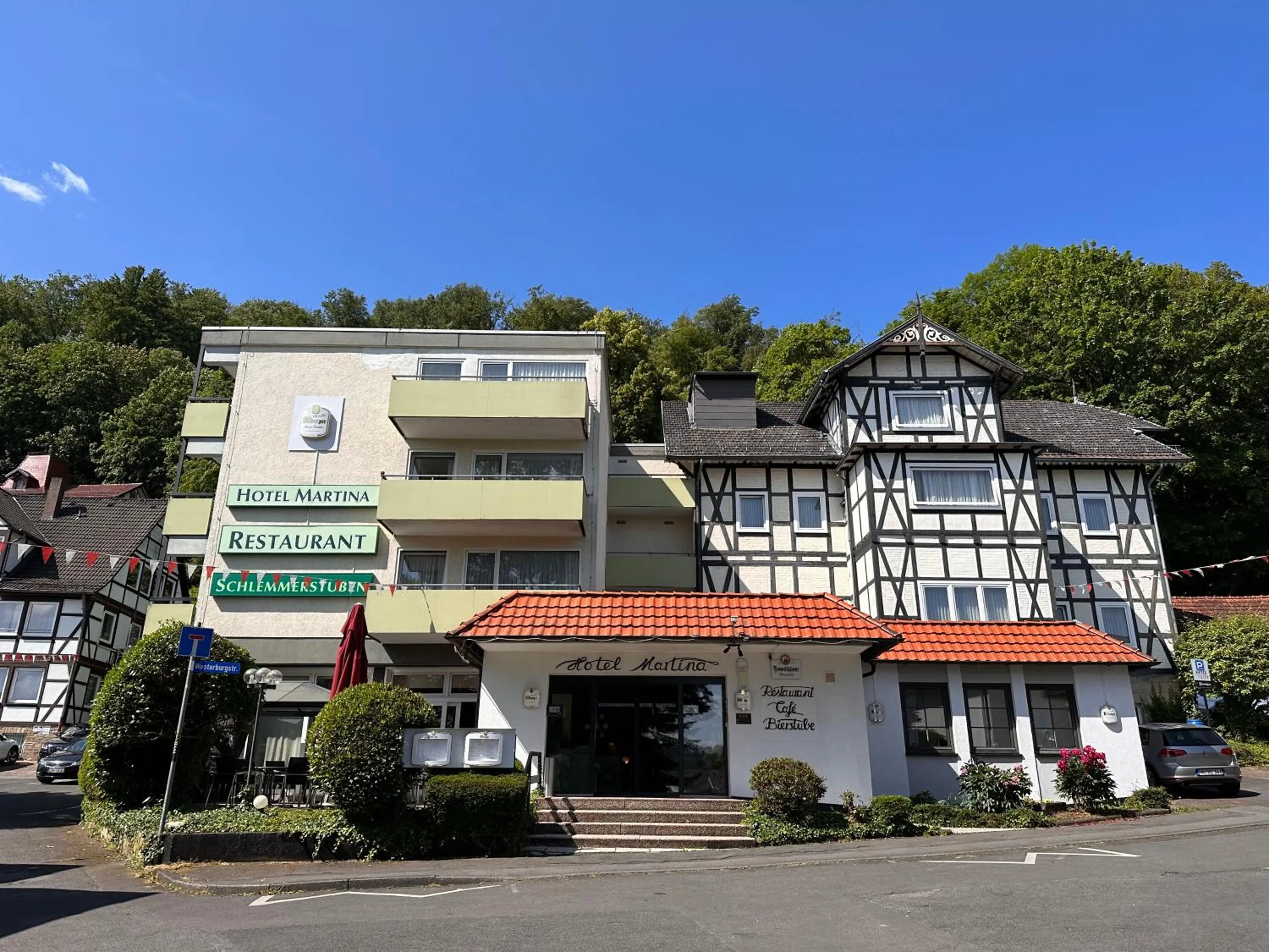 Property building in Hotel Martina