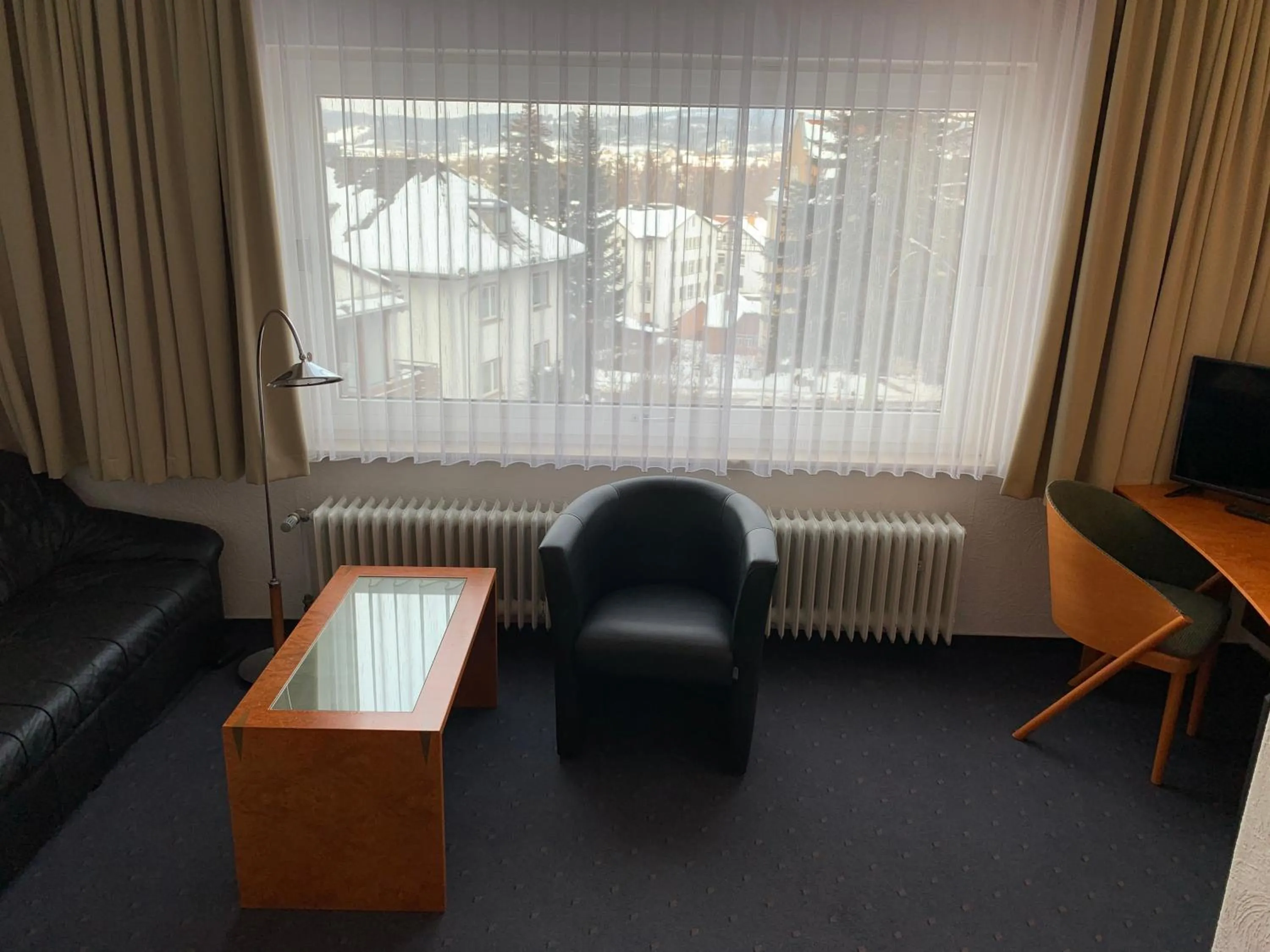 Seating area in Hotel Martina