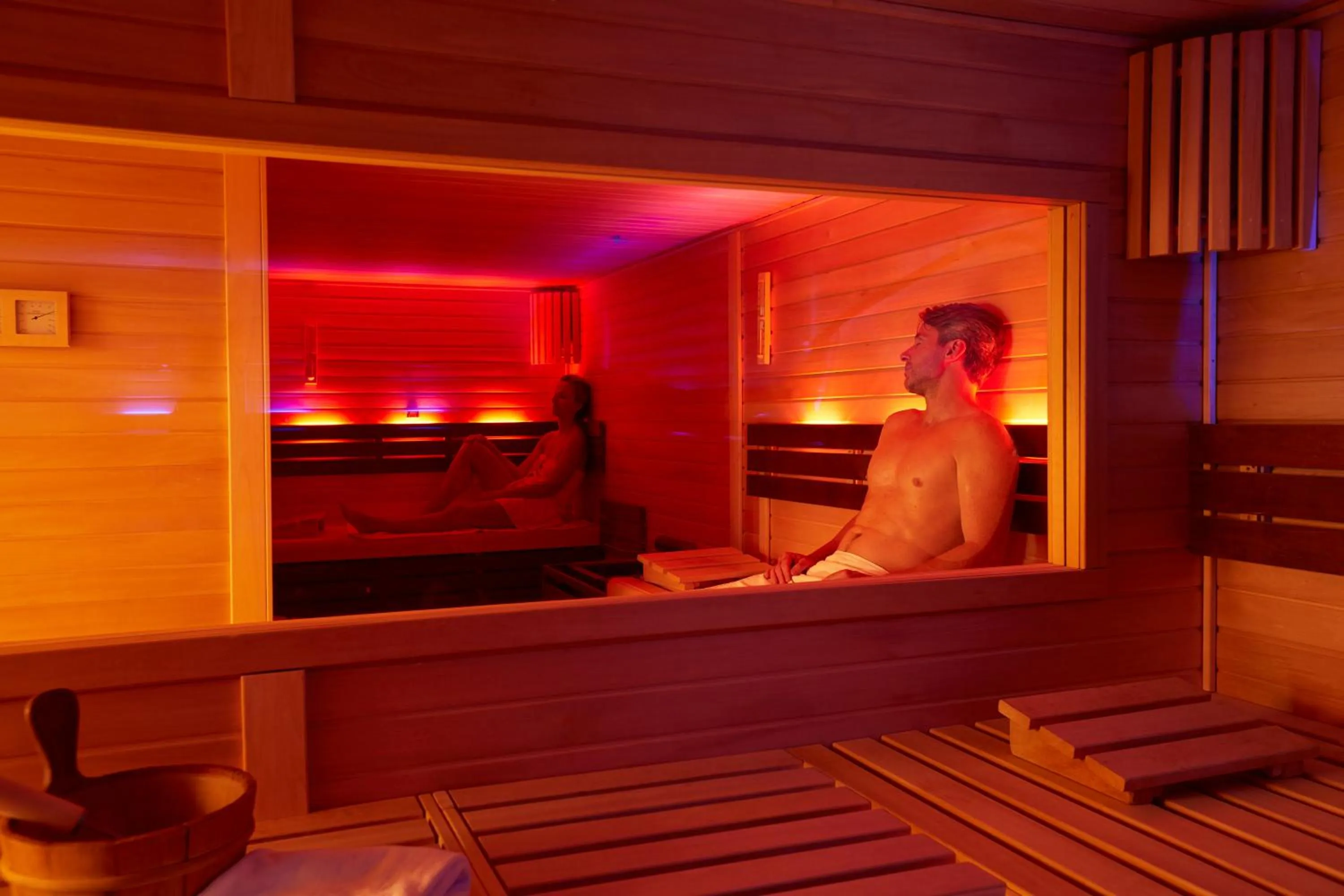 Sauna in Göbel's Hotel AquaVita