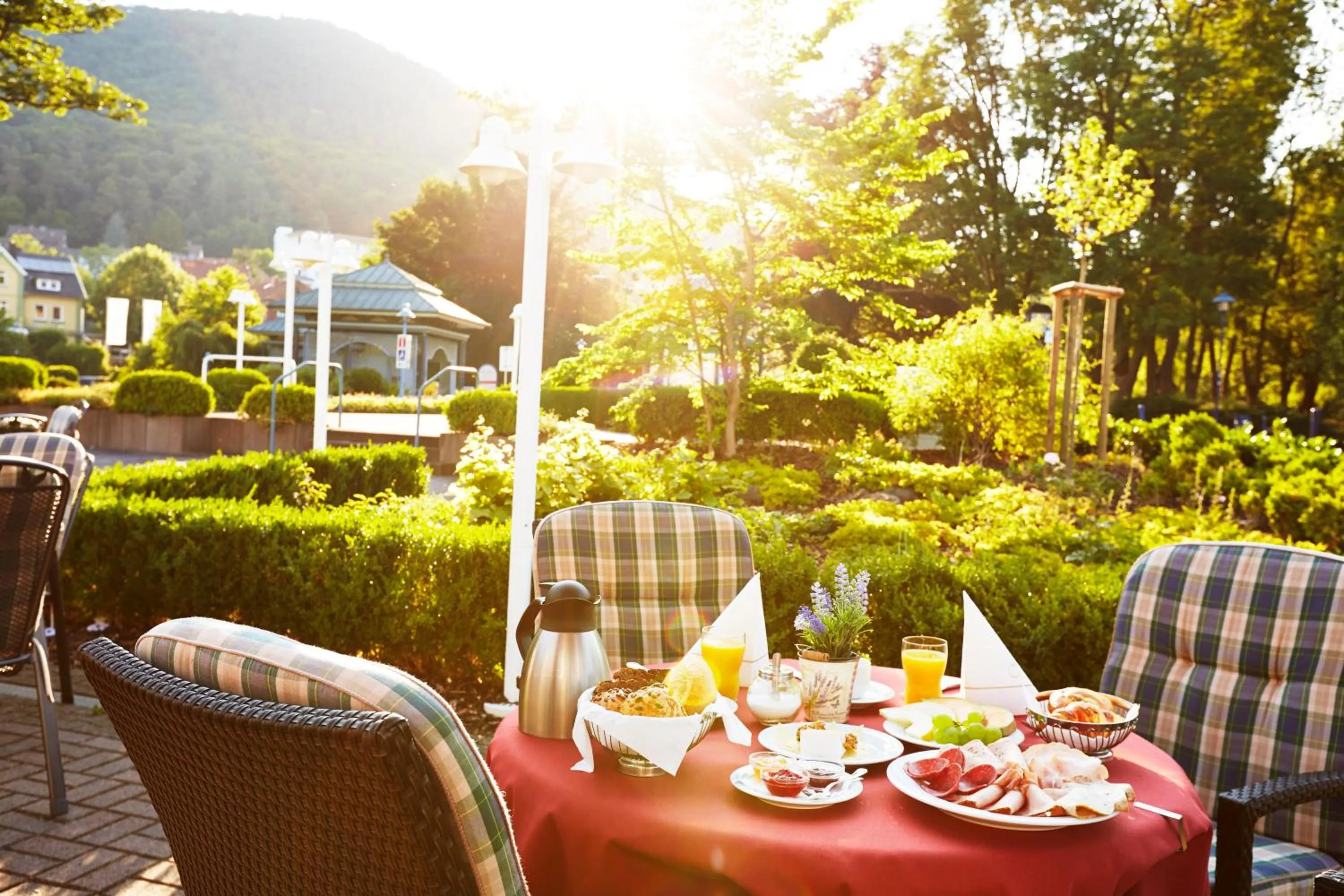 Balcony/Terrace in Göbel's Hotel AquaVita