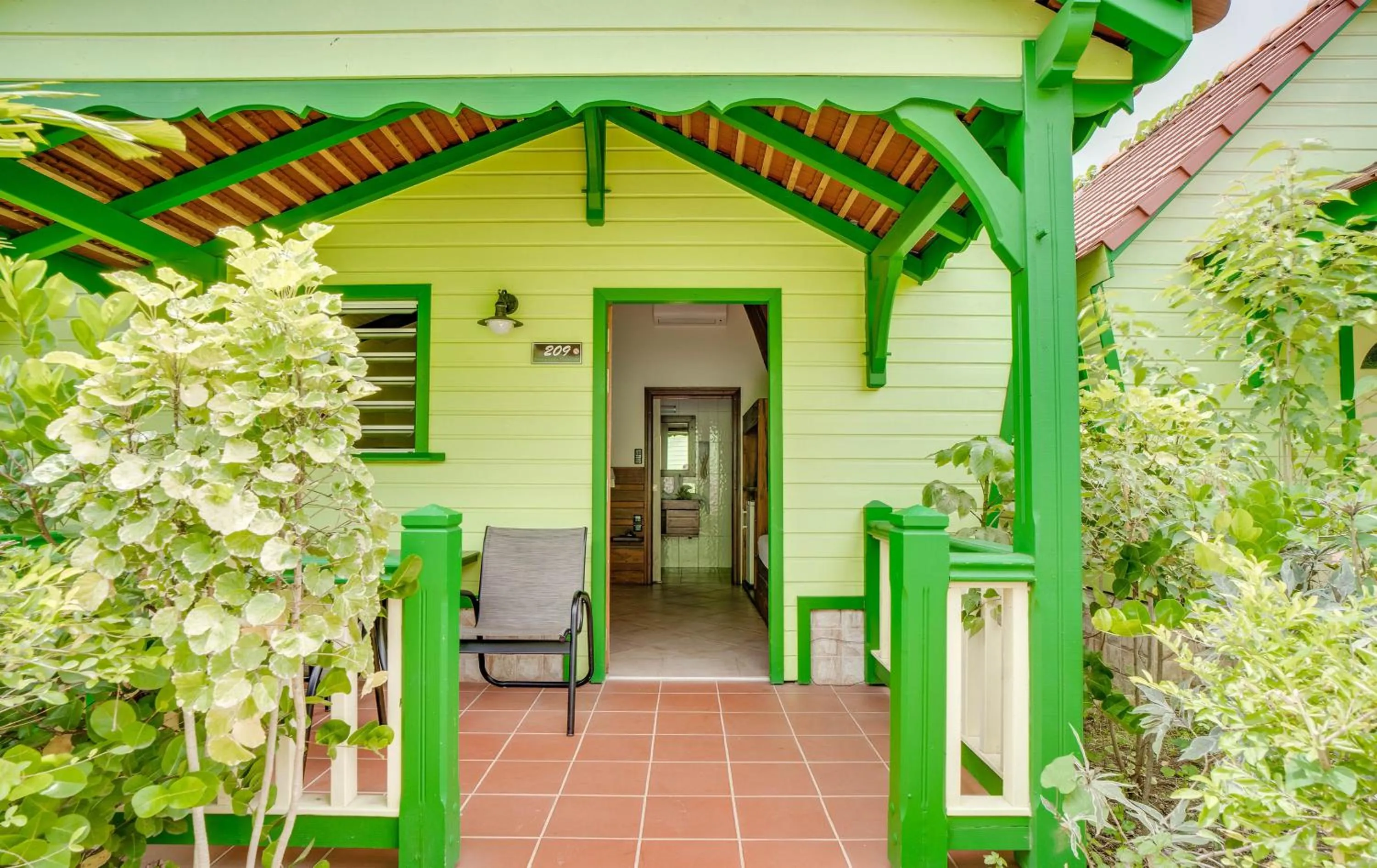 Balcony/Terrace in Hotel Bambou