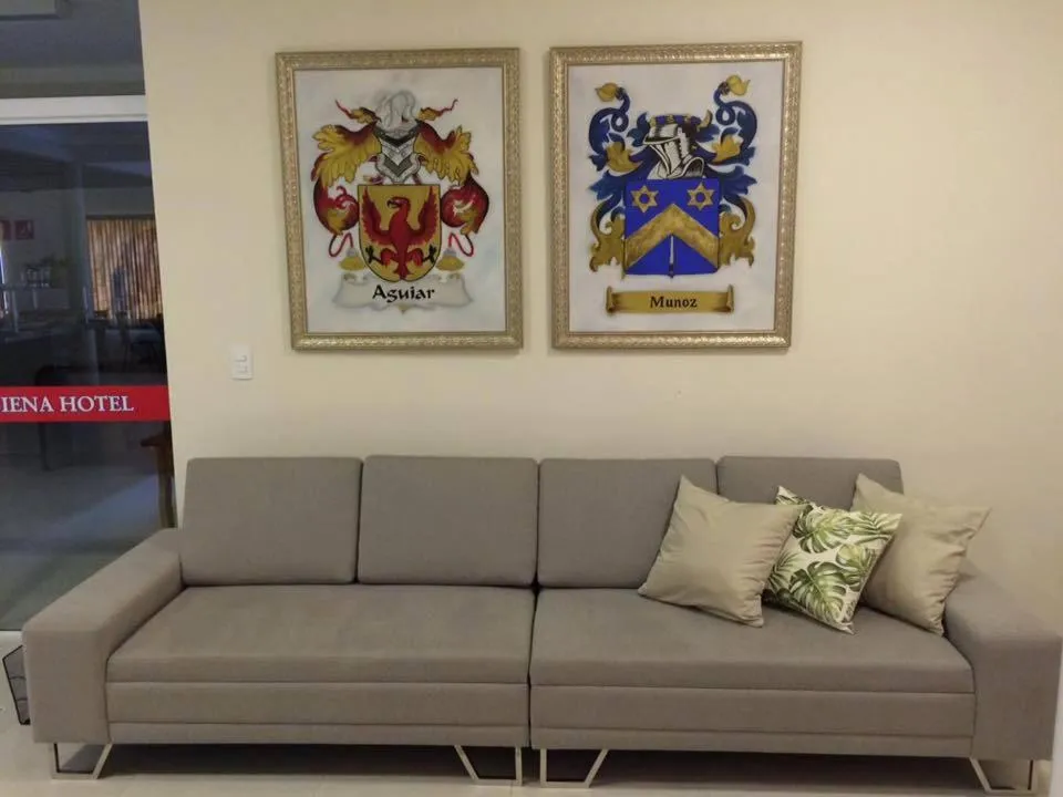 Living room in Siena Hotel