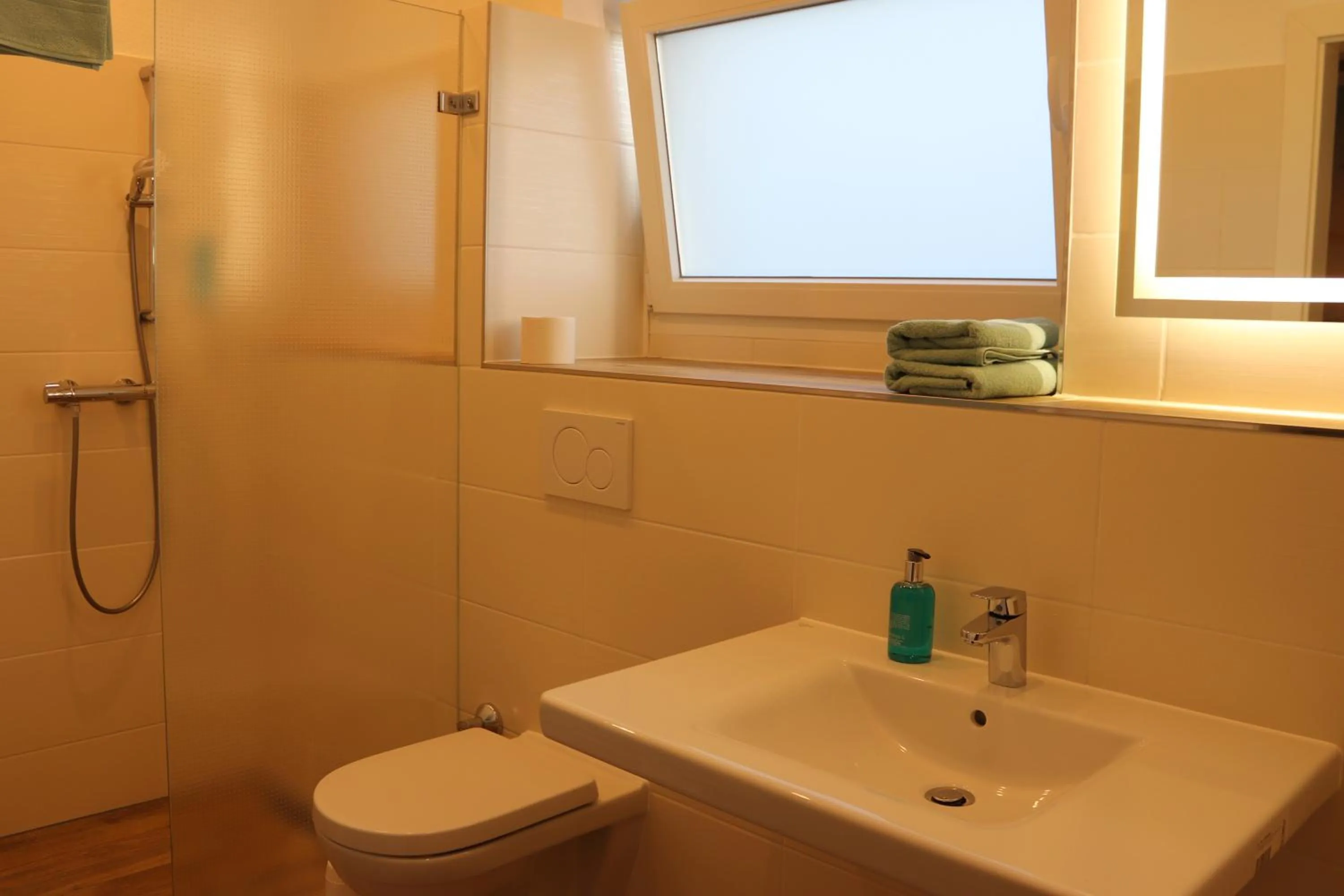 Bathroom in Hotel Seeterrassen