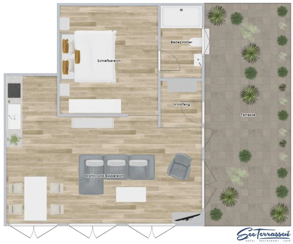 Floor plan in Hotel Seeterrassen