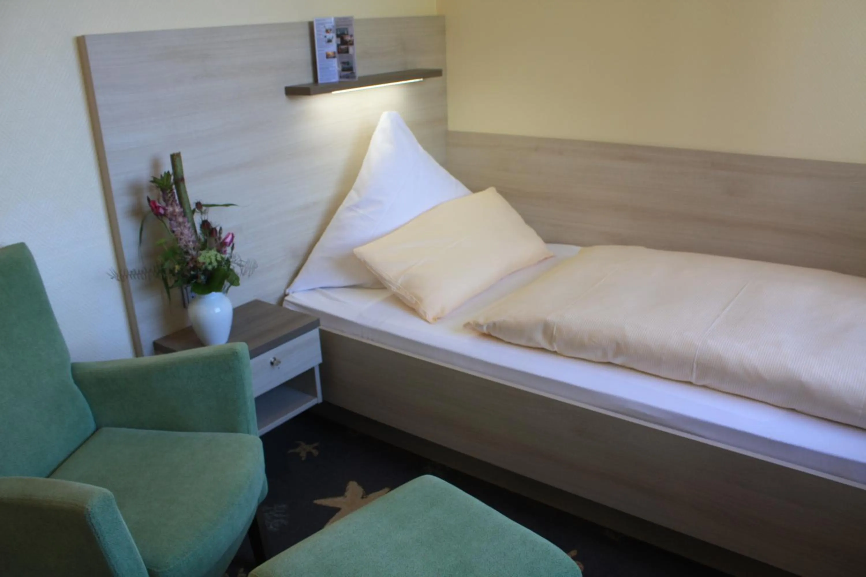 Photo of the whole room, Bed in Hotel Seeterrassen