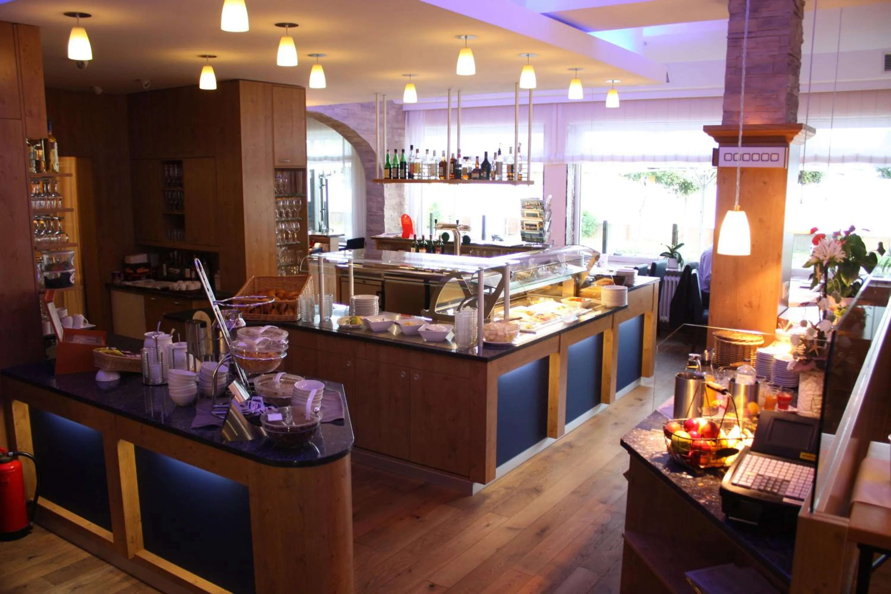 Buffet breakfast in Hotel Seeterrassen