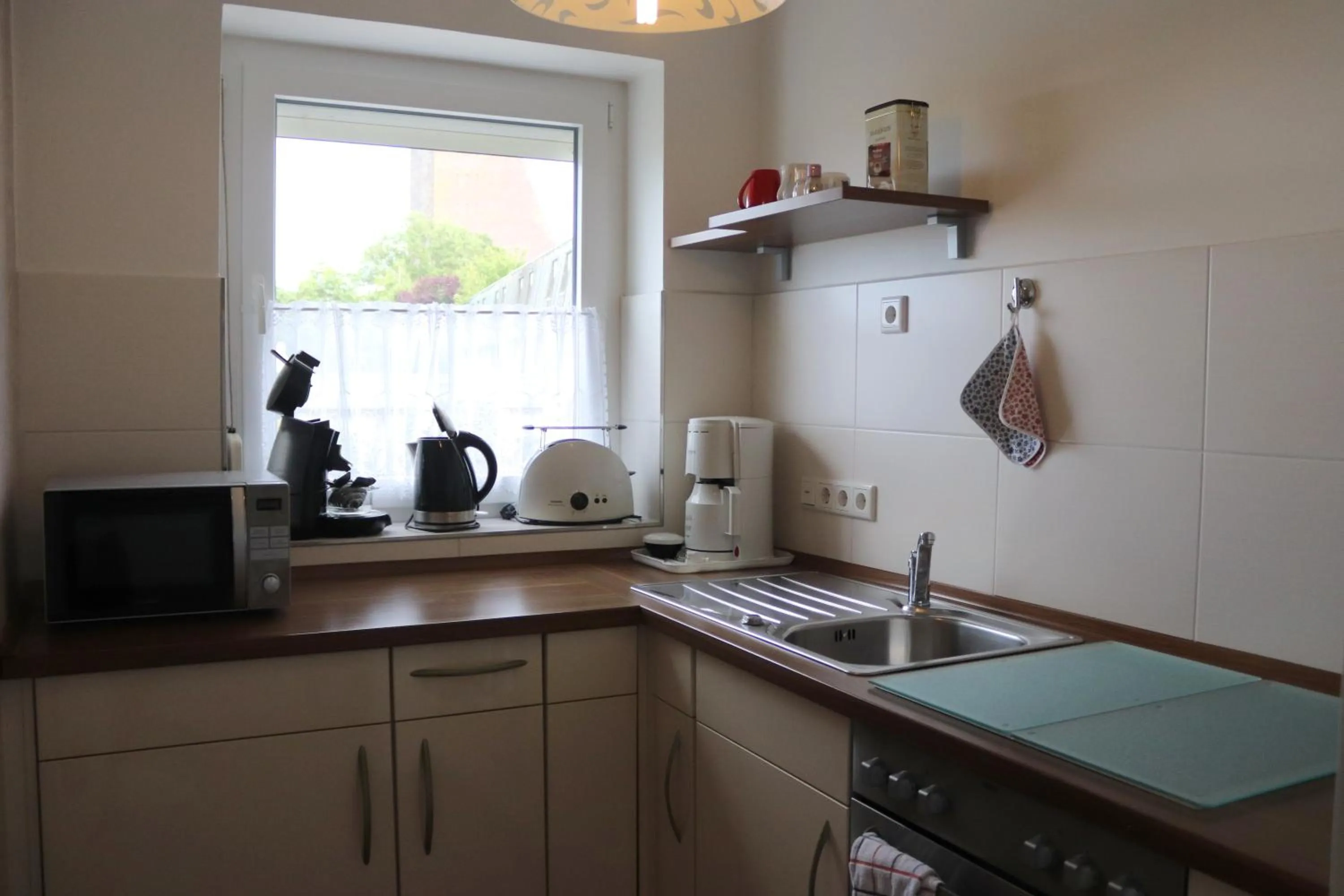 Kitchen or kitchenette in Hotel Seeterrassen