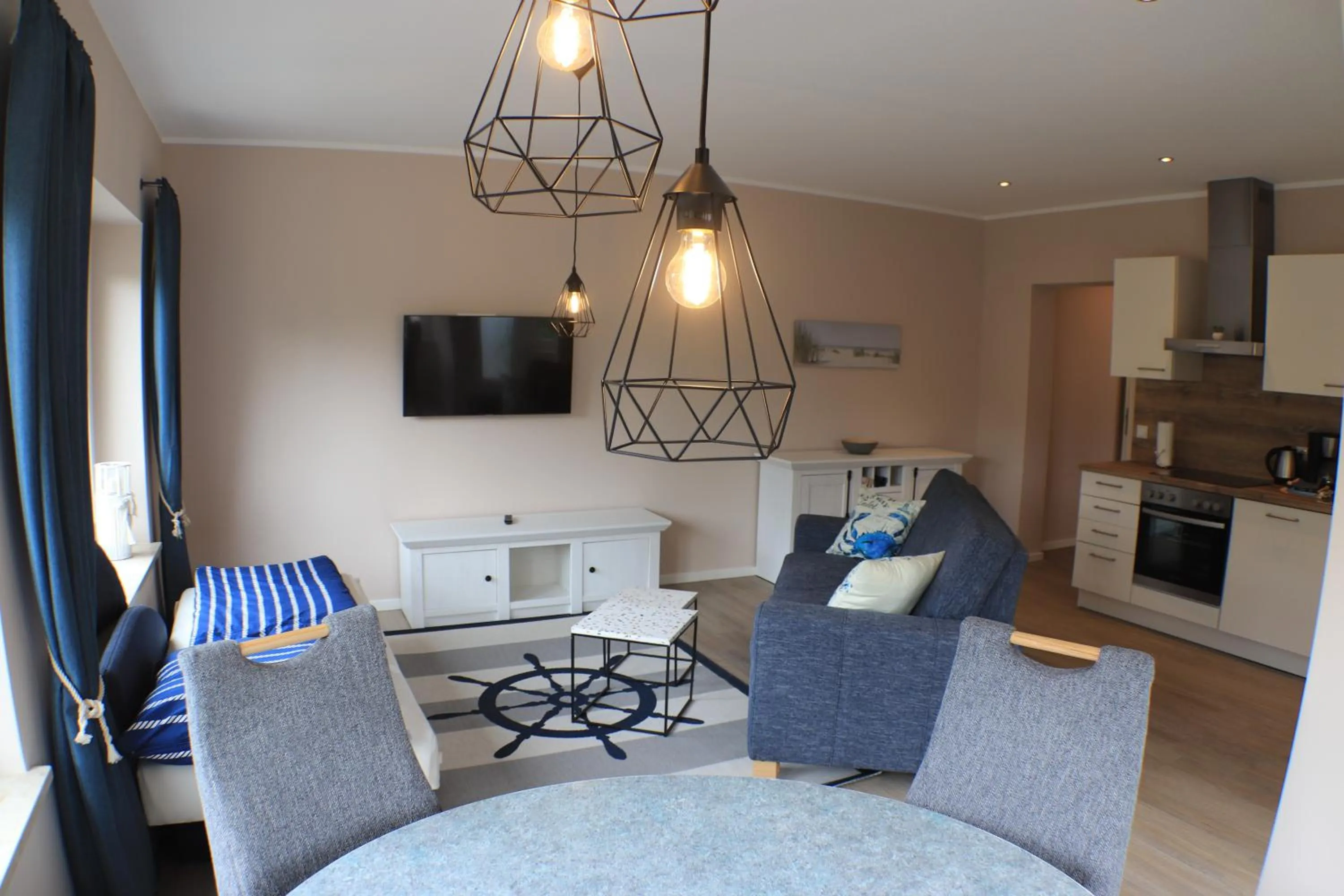 Kitchen or kitchenette in Hotel Seeterrassen