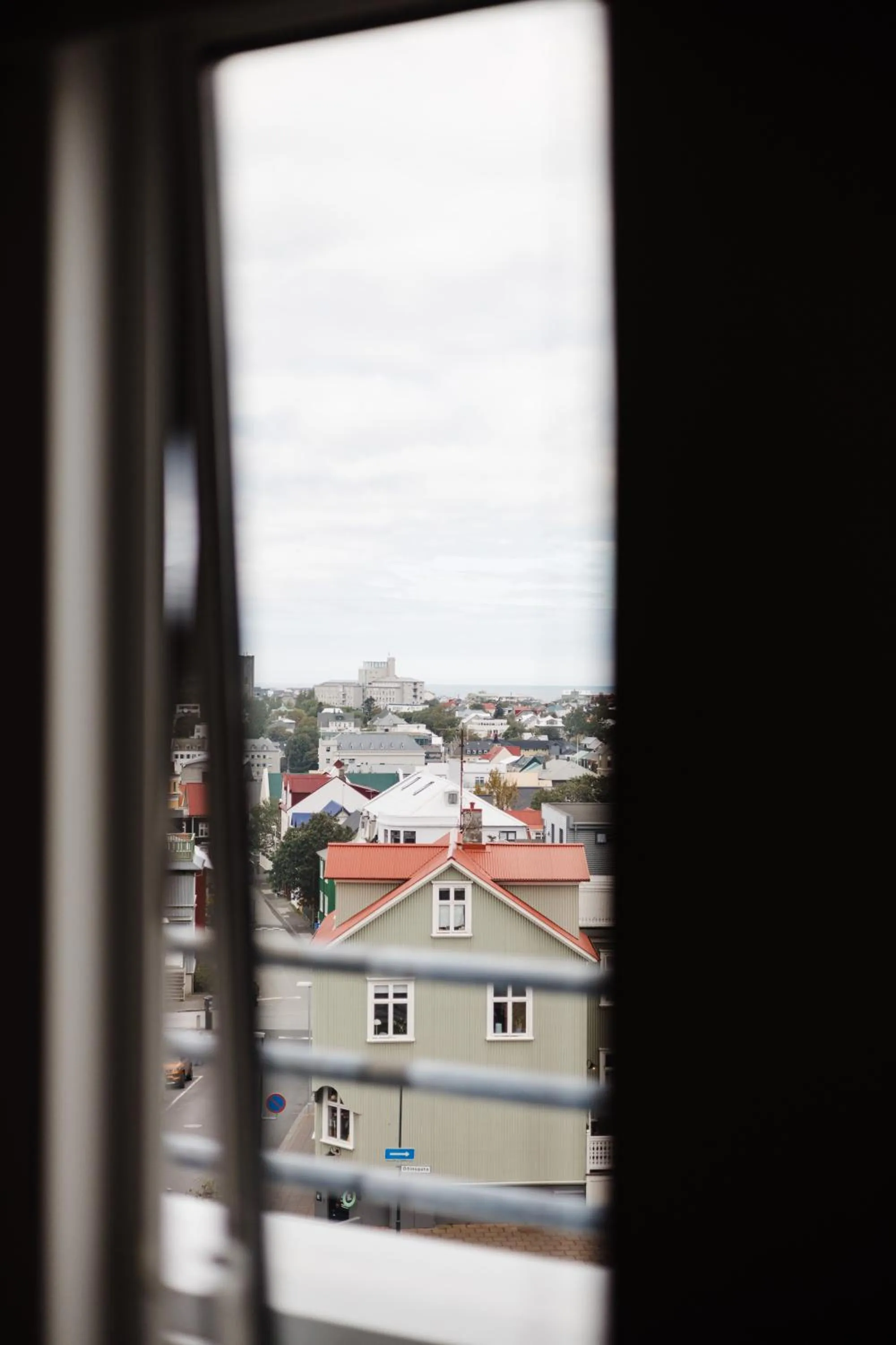 City view in Hotel Ódinsvé