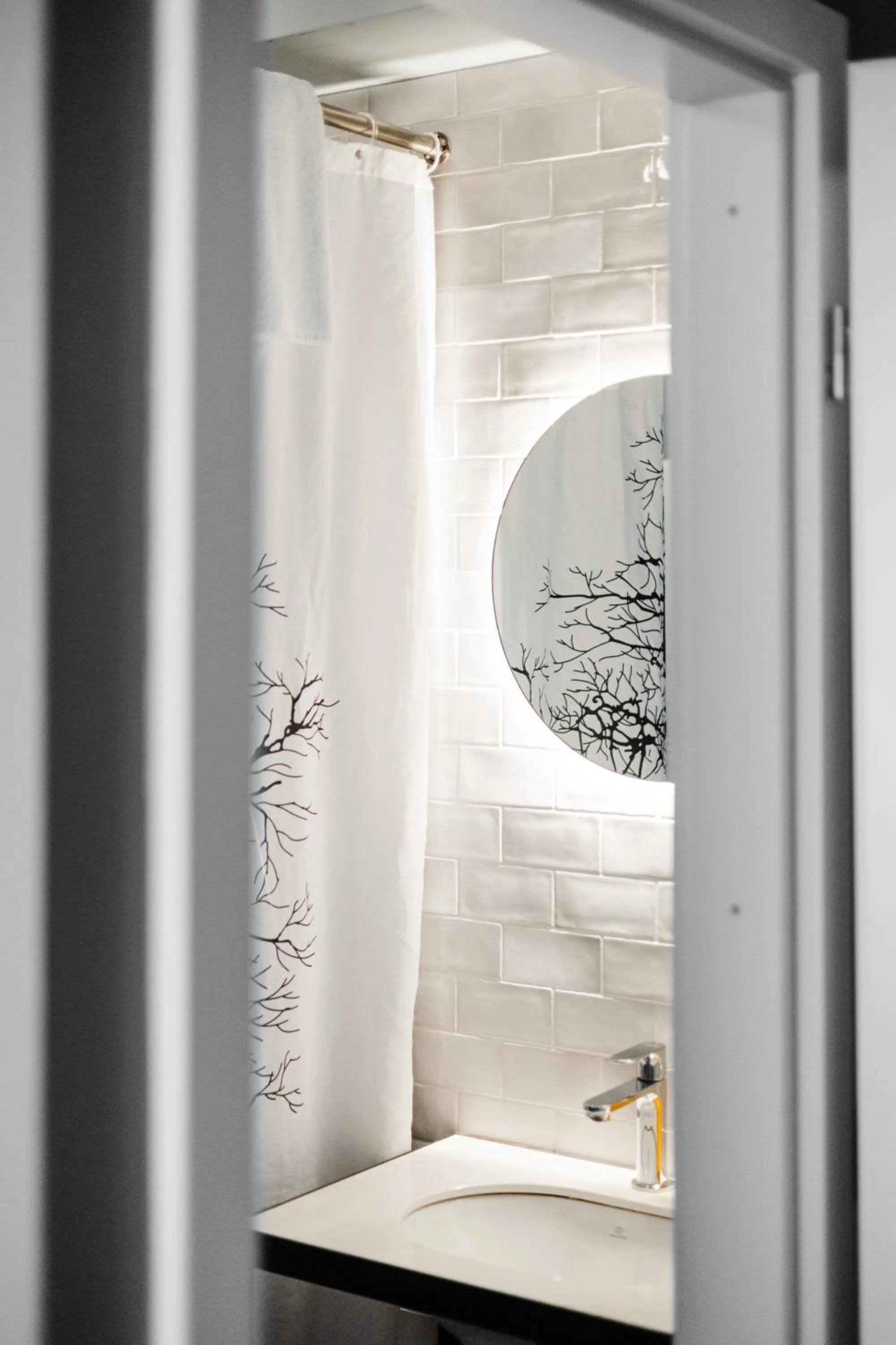Bathroom in Hotel Ódinsvé