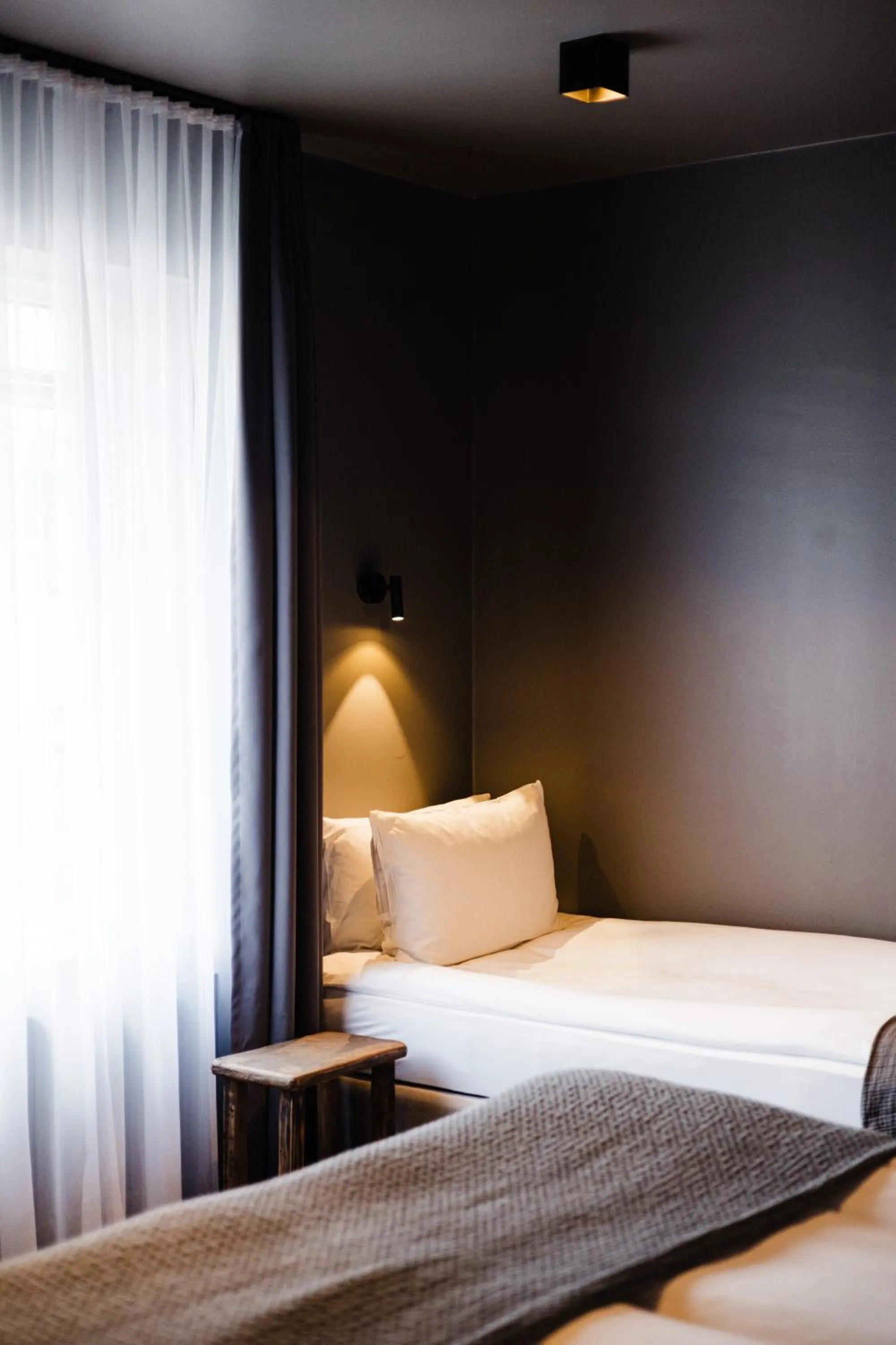 Bedroom, Bed in Hotel Ódinsvé