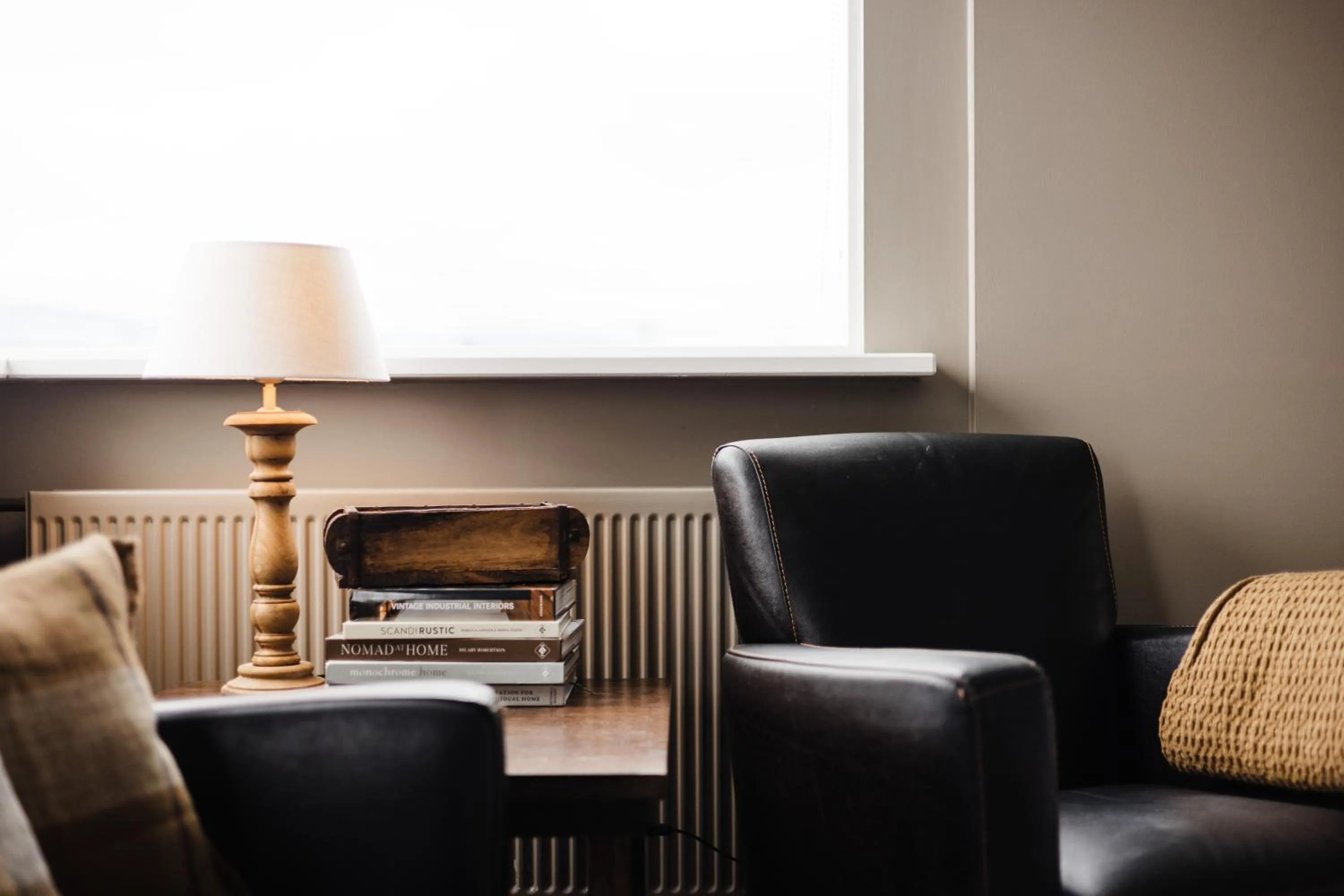 Seating area in Hotel Ódinsvé