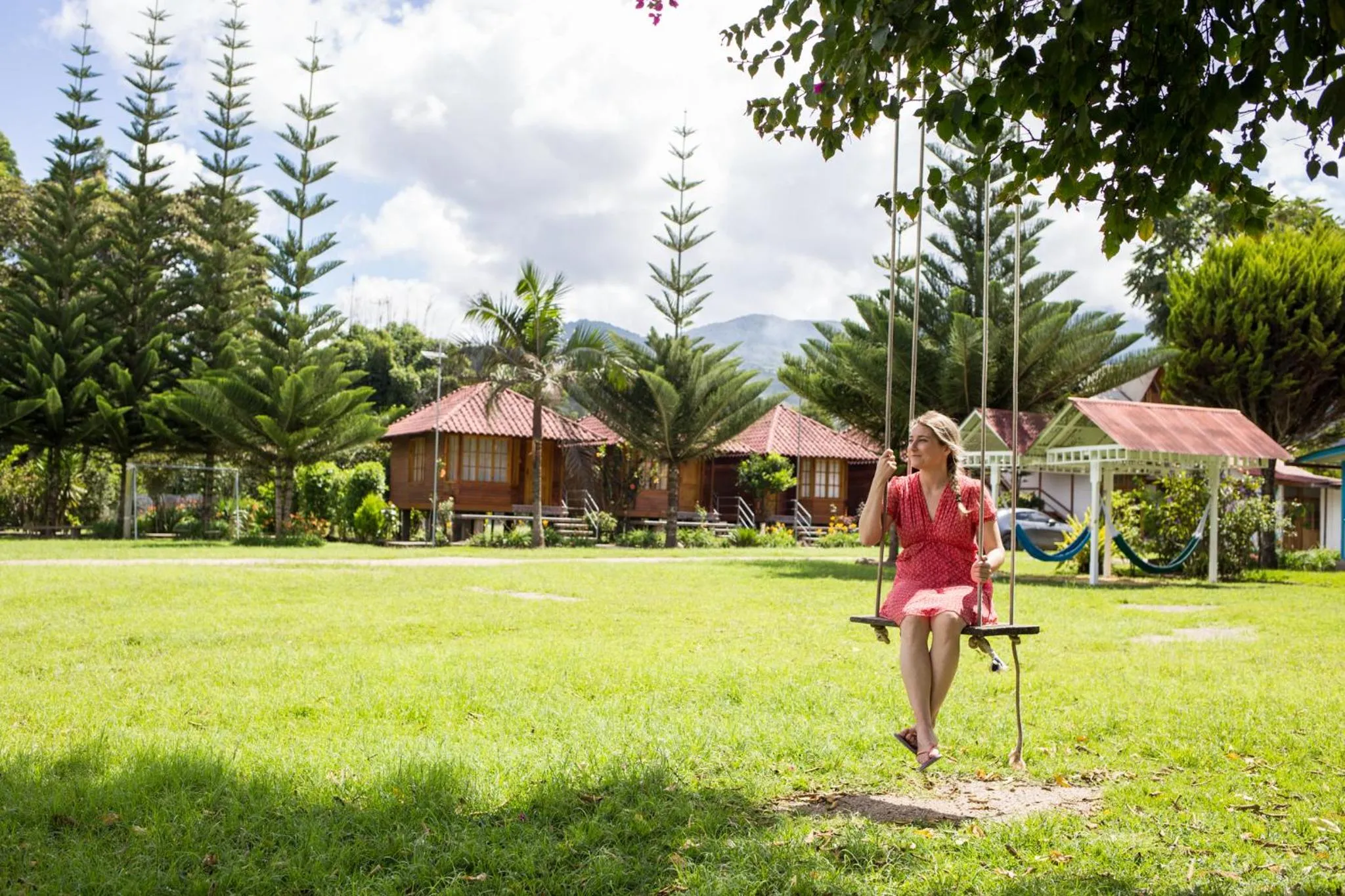 Garden in Cemayu Lodge