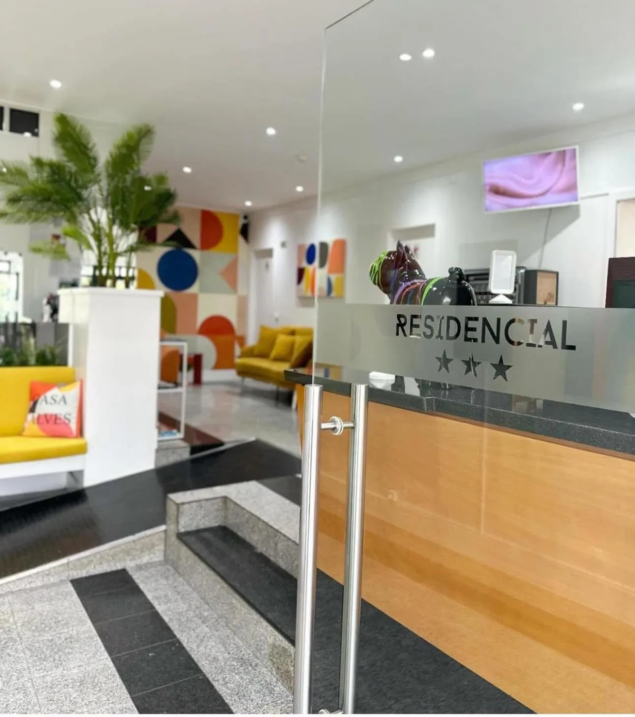 Lobby or reception in Residencial Dona Teresa