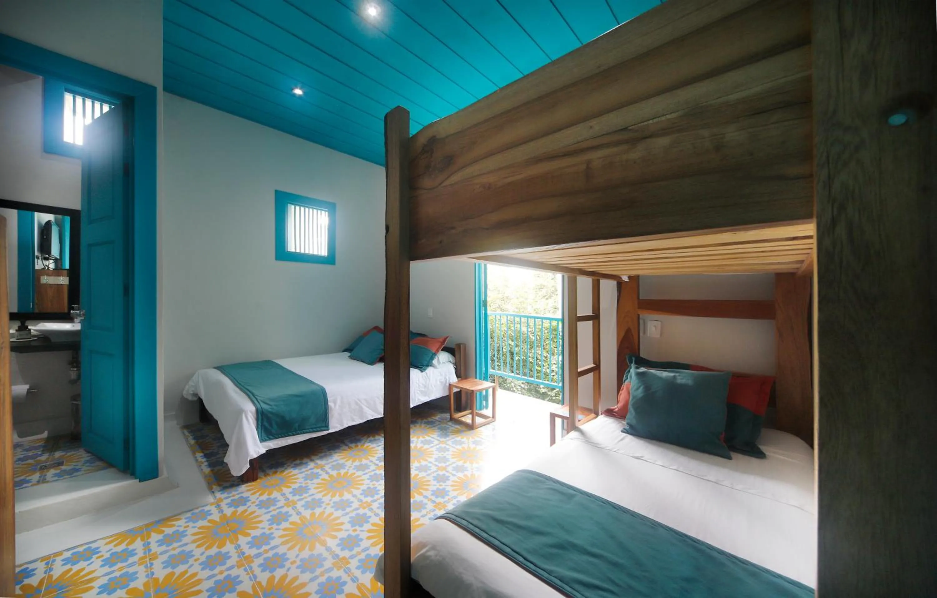 Bedroom, Bed in Casa de las Dos Palmas