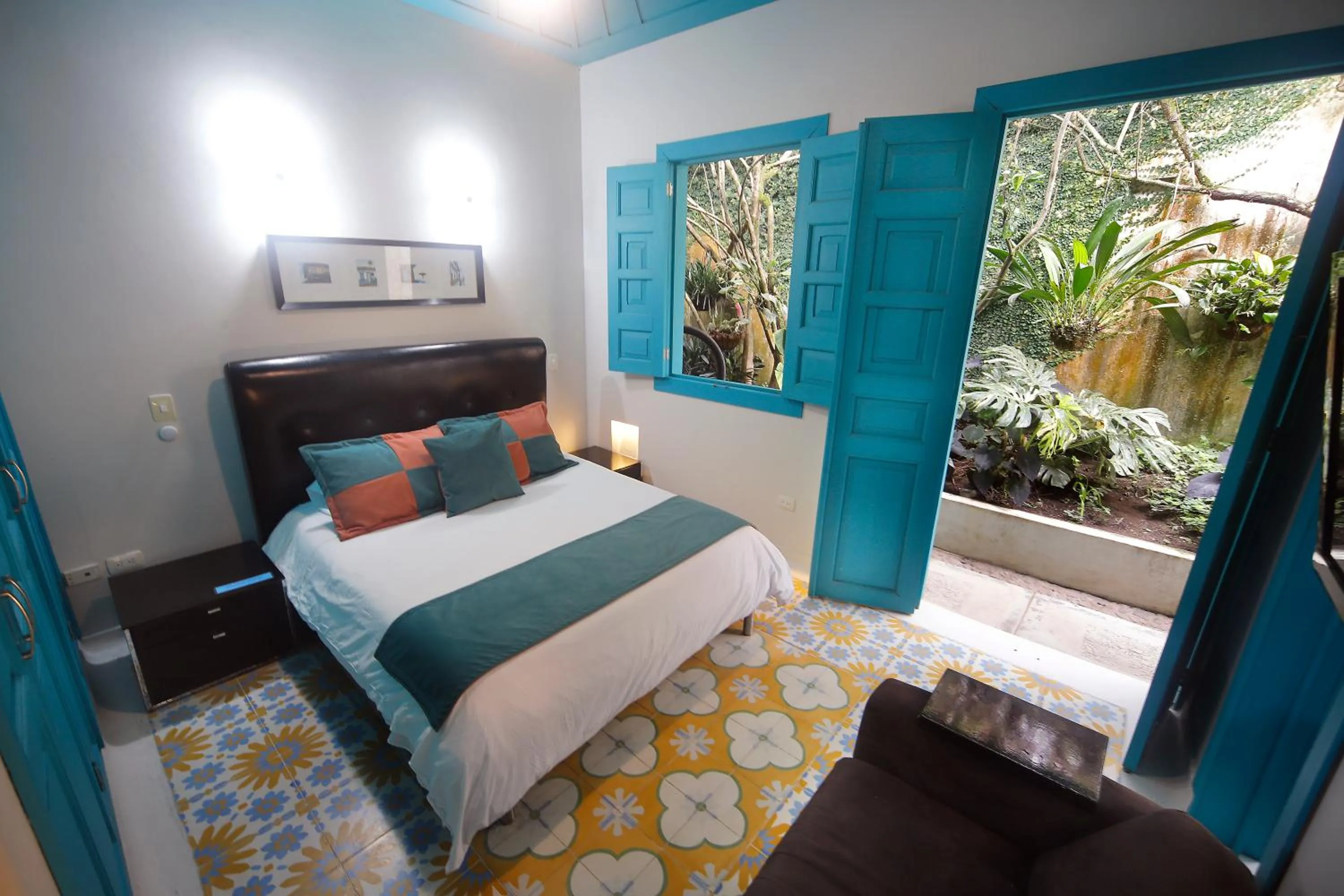 Bedroom, Bed in Casa de las Dos Palmas