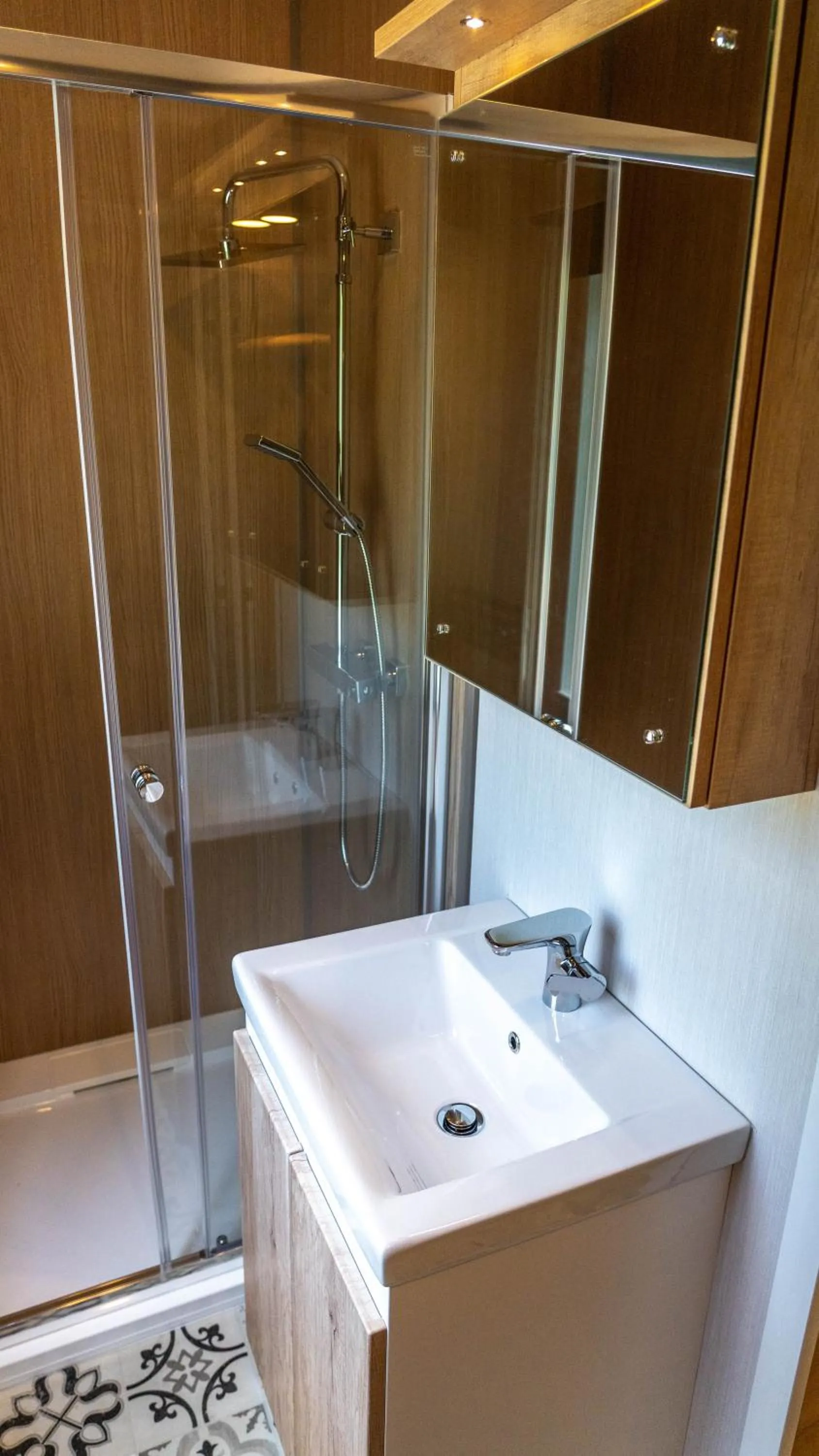 Shower in Newby Bridge Country Caravan Park