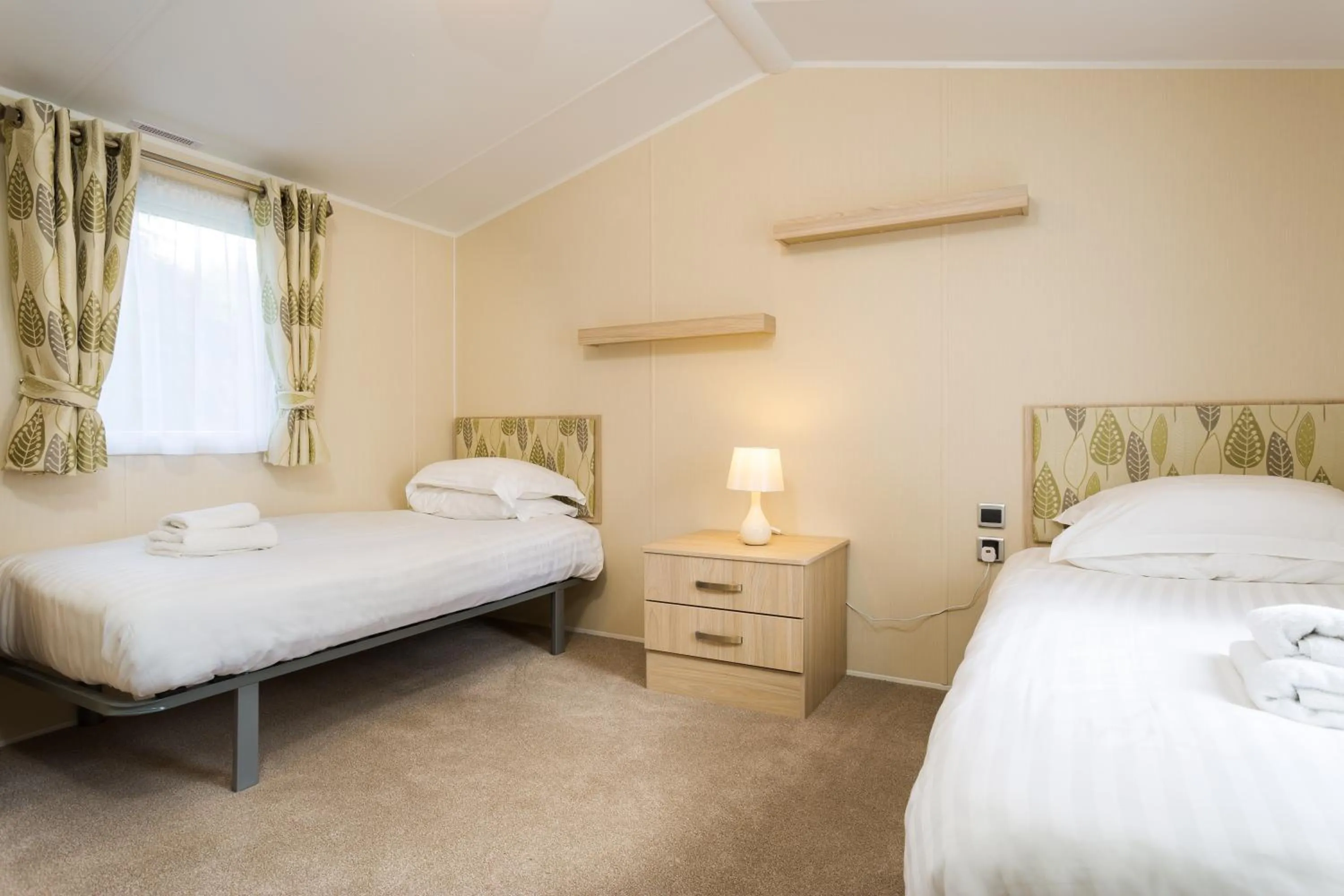 Bedroom, Bed in Newby Bridge Country Caravan Park