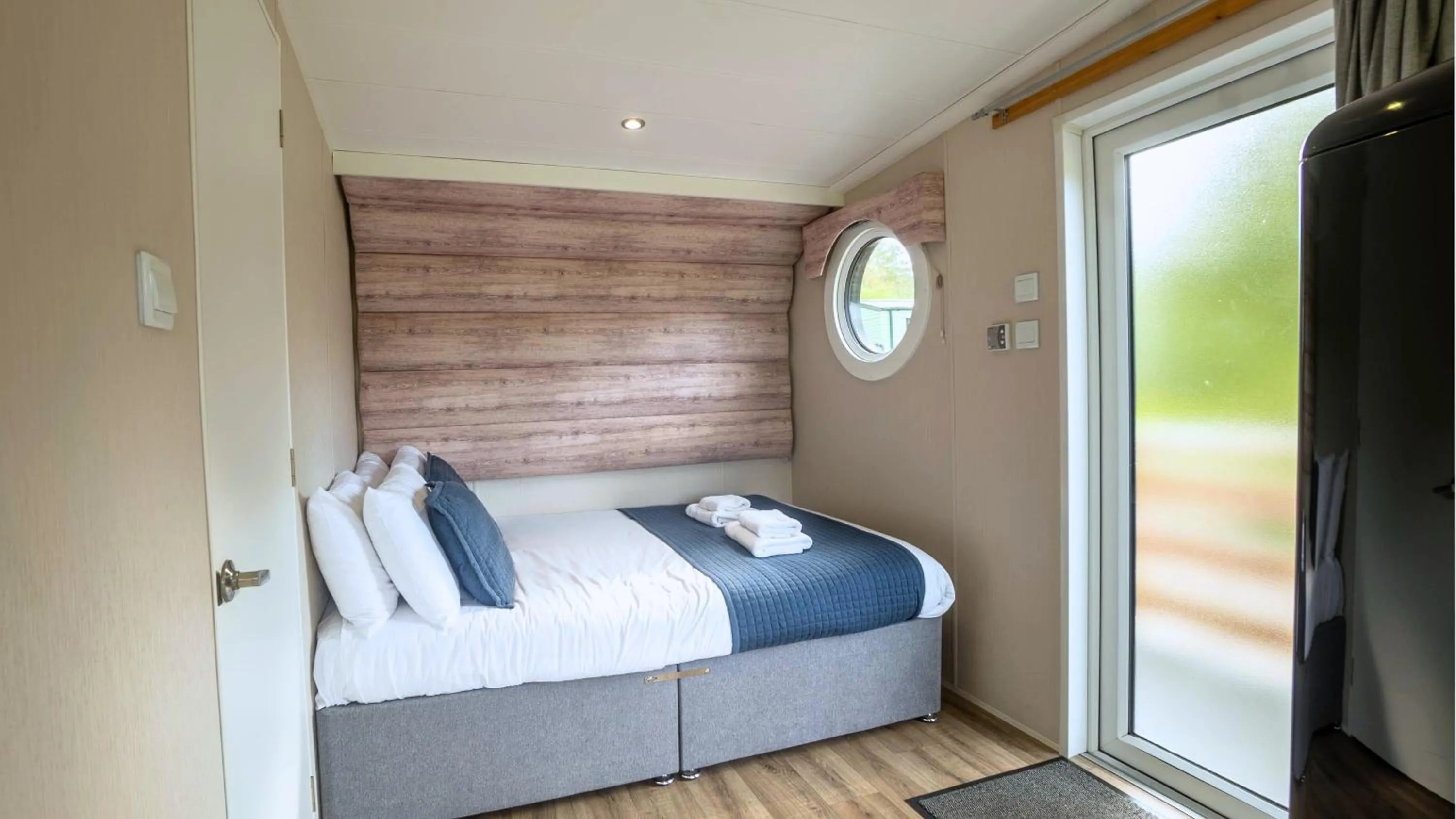 Bed in Newby Bridge Country Caravan Park