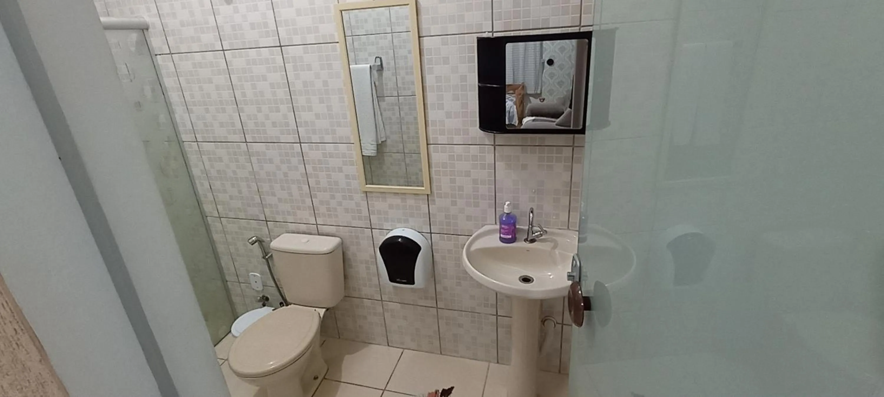 Bathroom in Pousada Alejandro