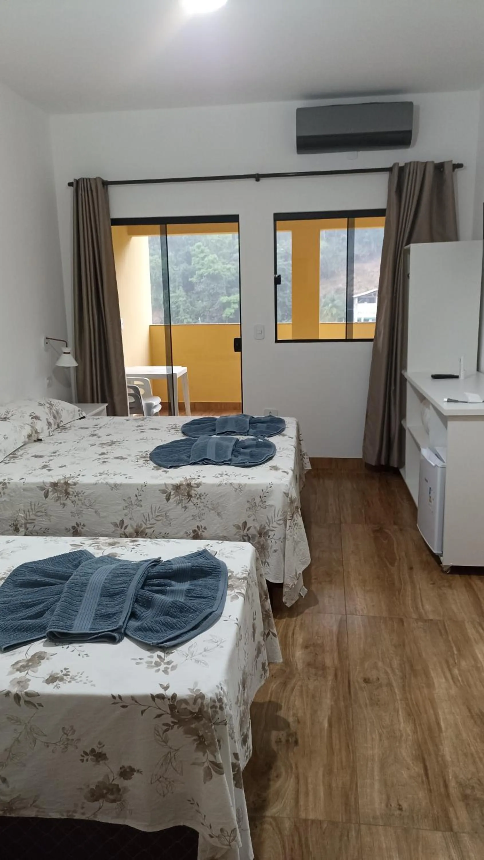 Bed in Pousada Alejandro