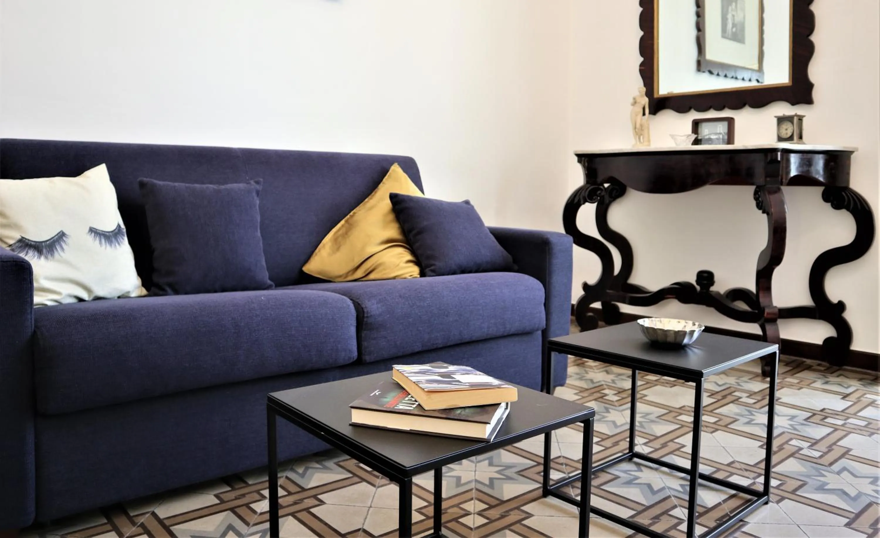 Living room in Chez Moi Charme B&B