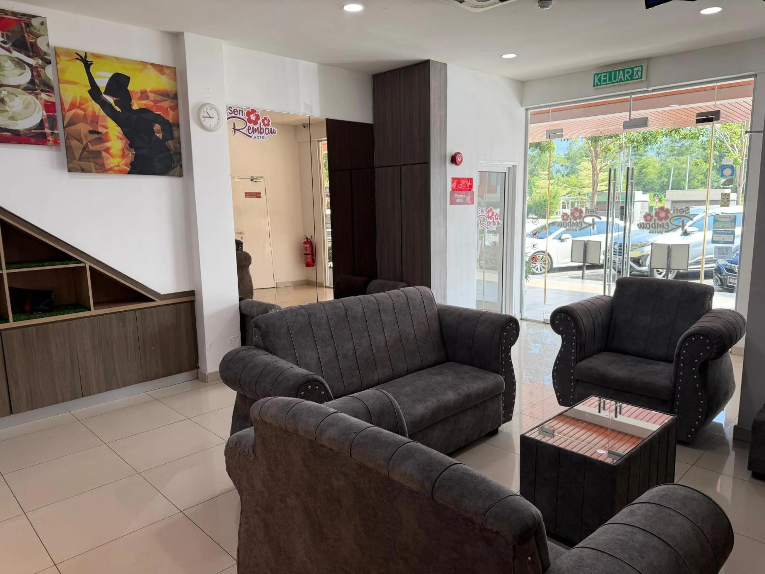 Lobby or reception in Hotel Seri Rembau