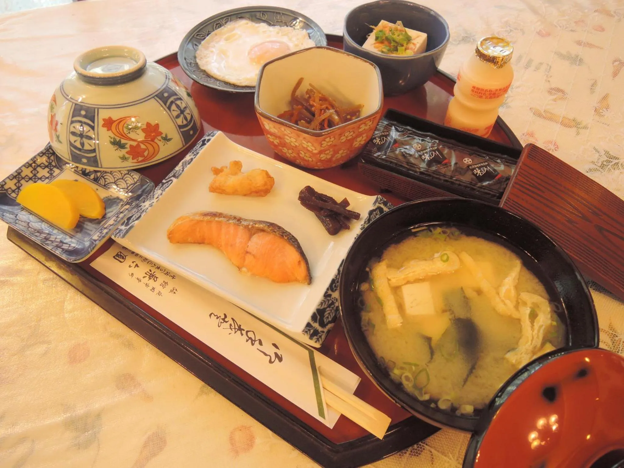 Food in Kenrokuen Inn
