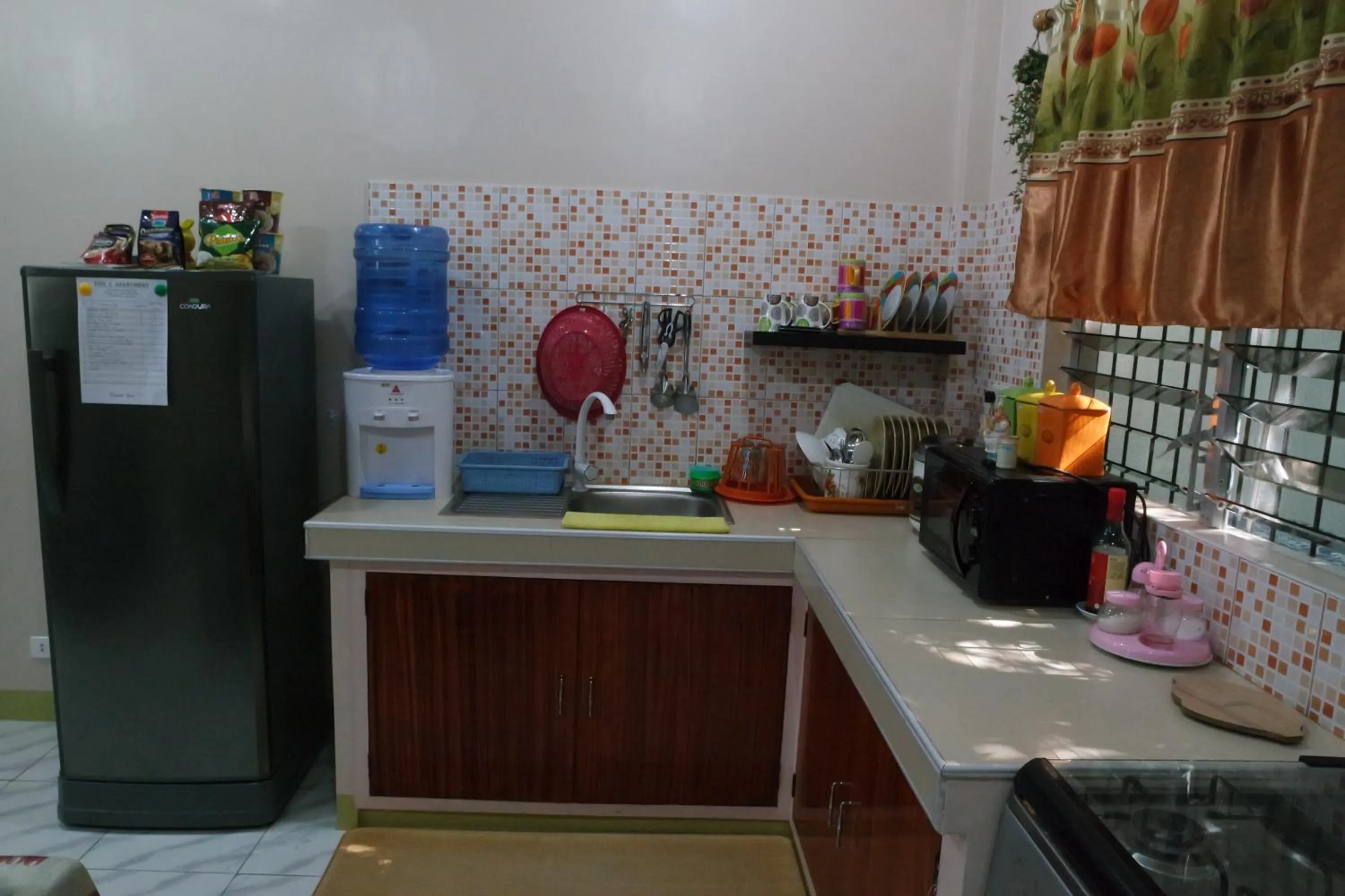 Kitchen or kitchenette in Yoo C Apartment