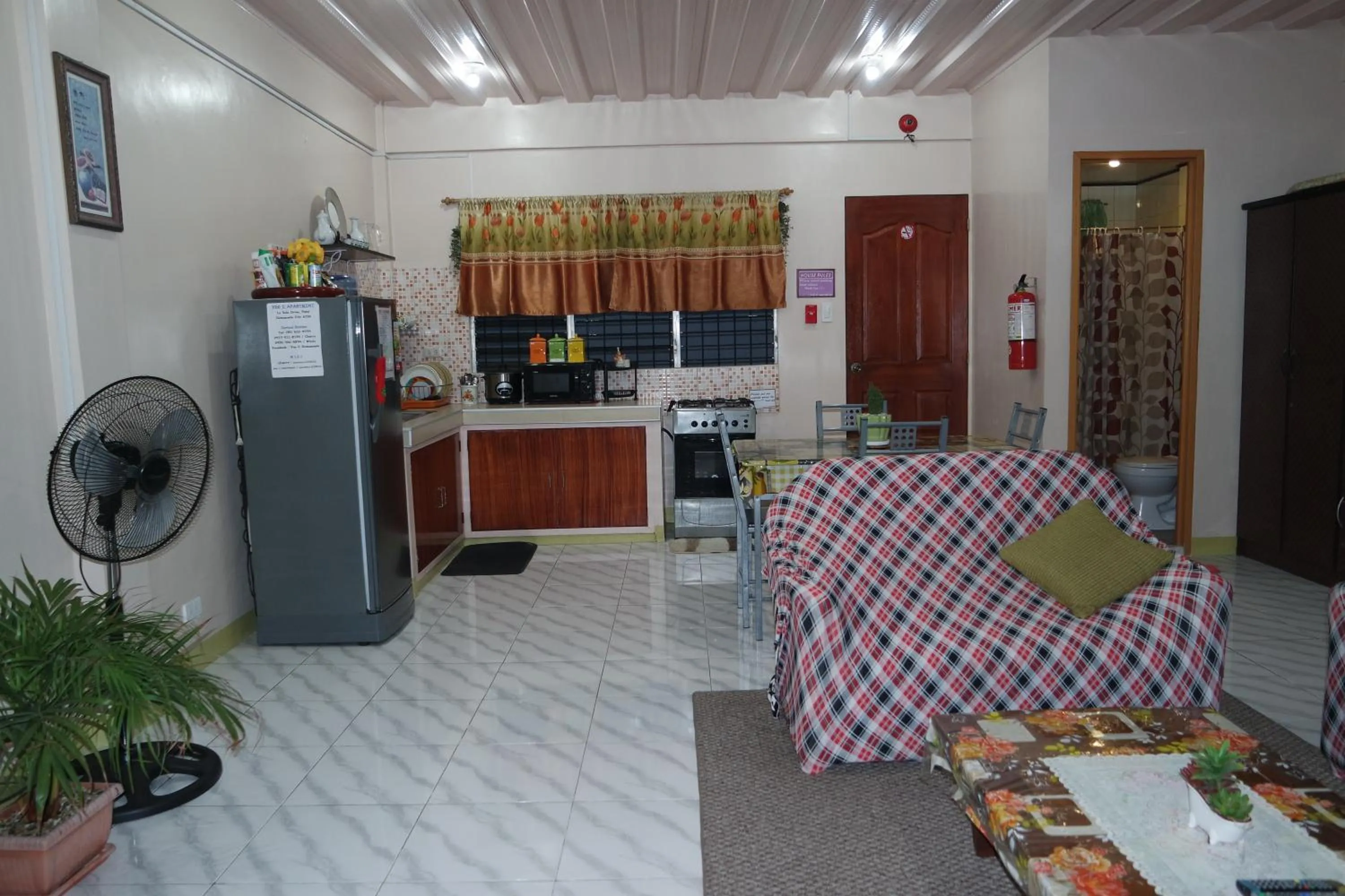 Kitchen or kitchenette in Yoo C Apartment