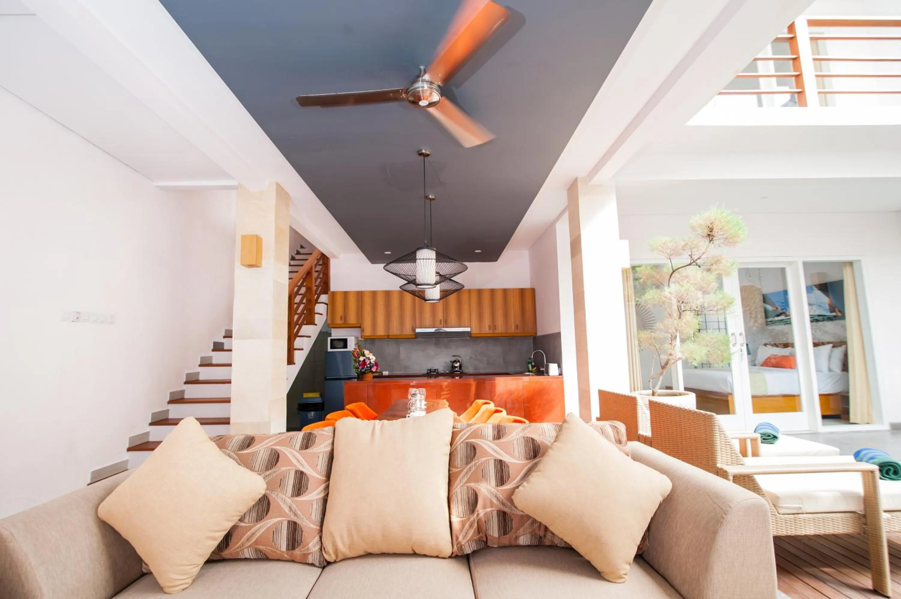 Kitchen or kitchenette in Apple Villa & Suite Seminyak