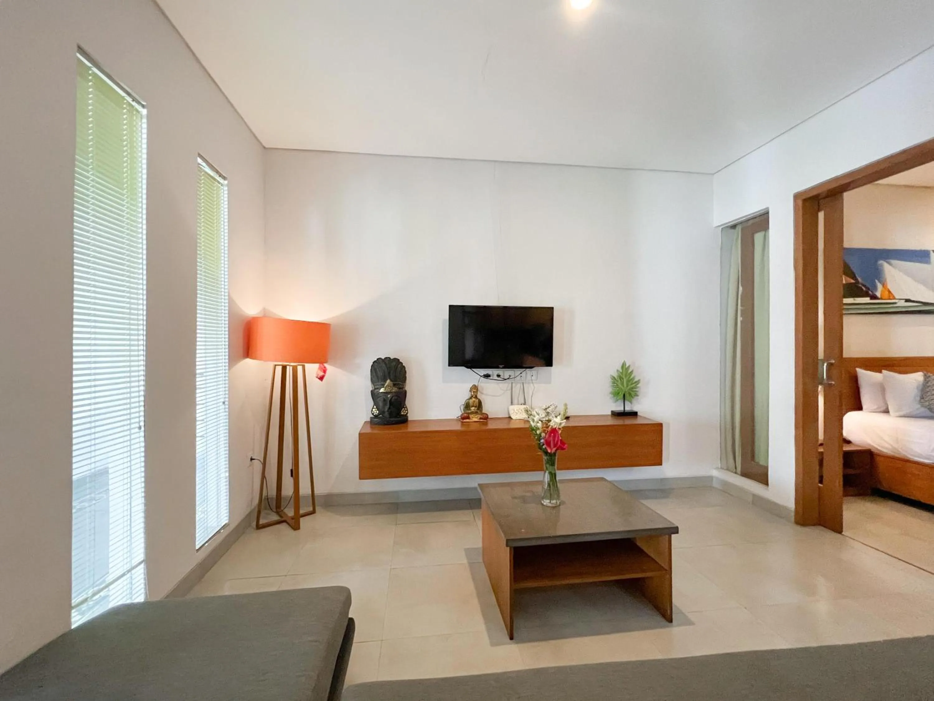 Bed in Apple Villa & Suite Seminyak