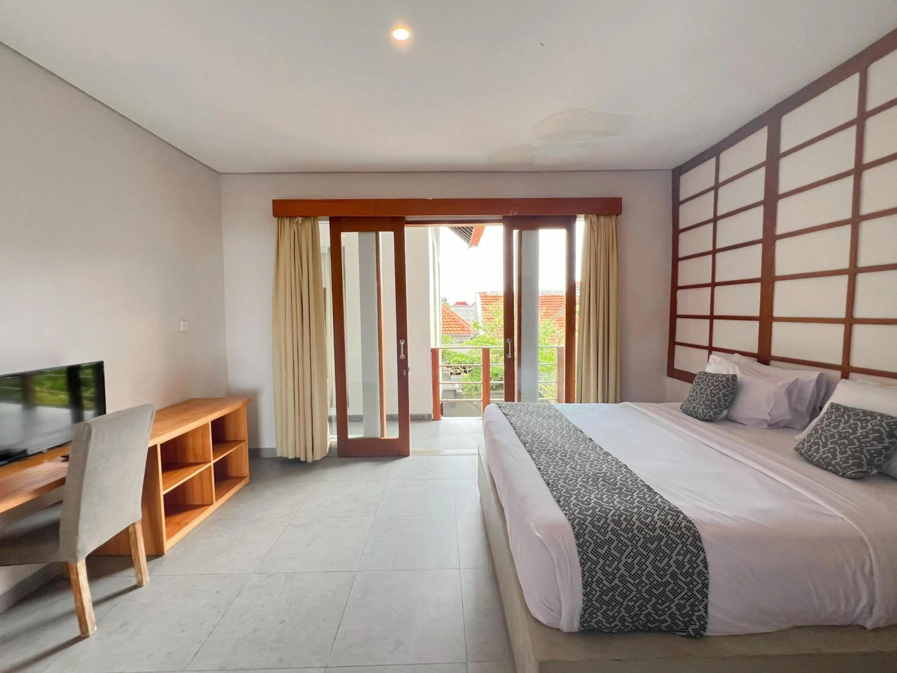 Bed in Apple Villa & Suite Seminyak
