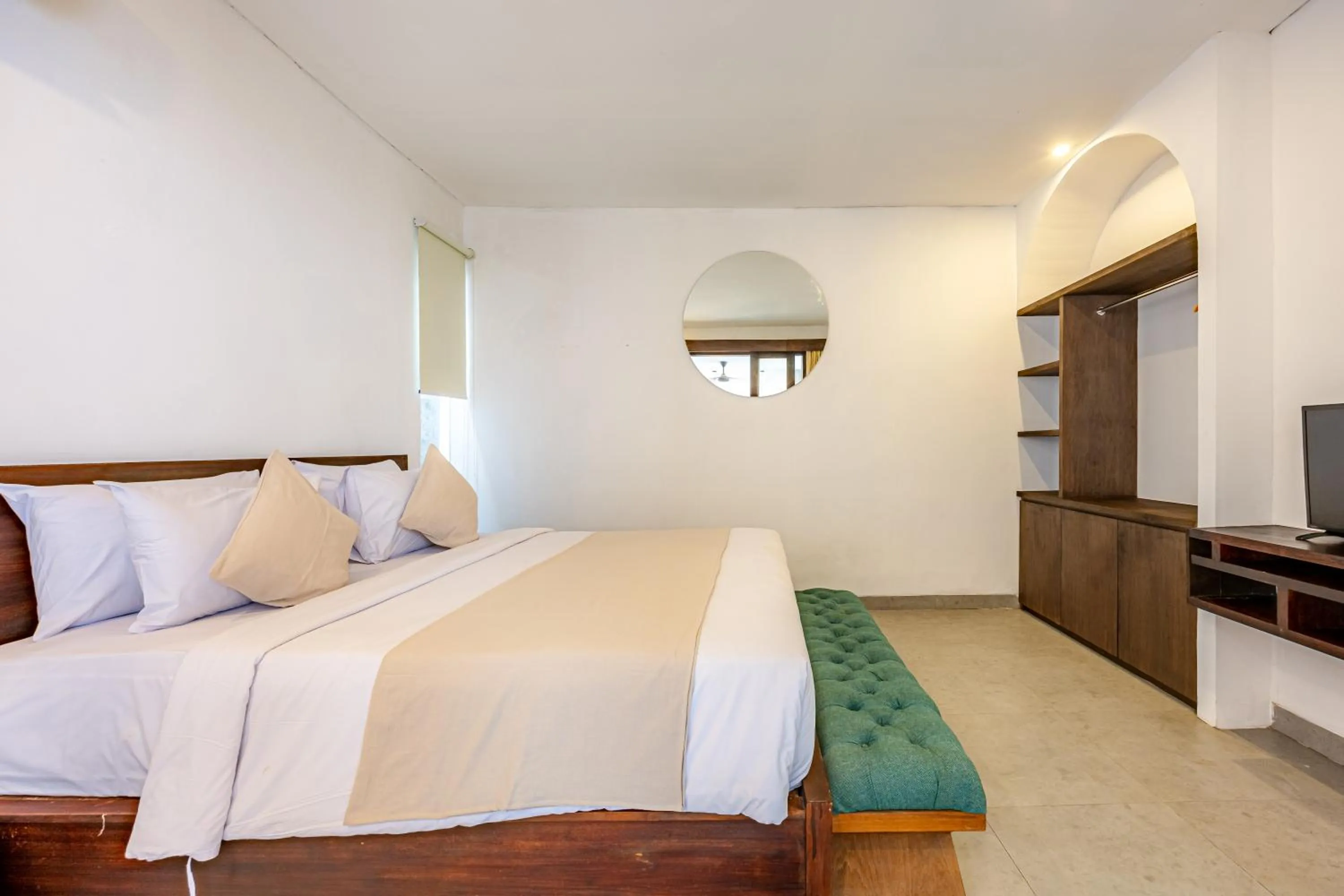 Bed in Apple Villa & Suite Seminyak